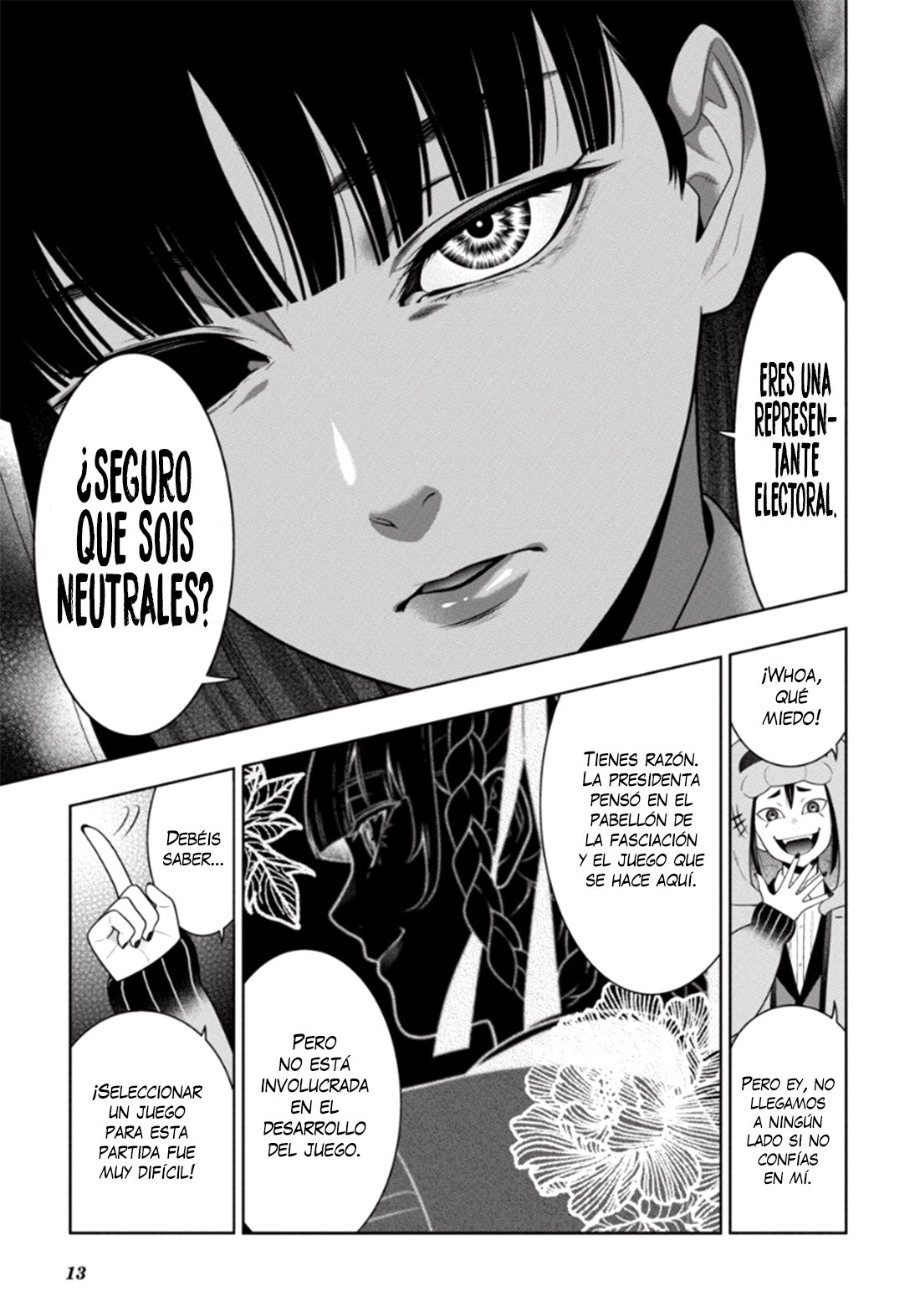 Kakegurui: Compulsive Gambler capítulo 77 página 13