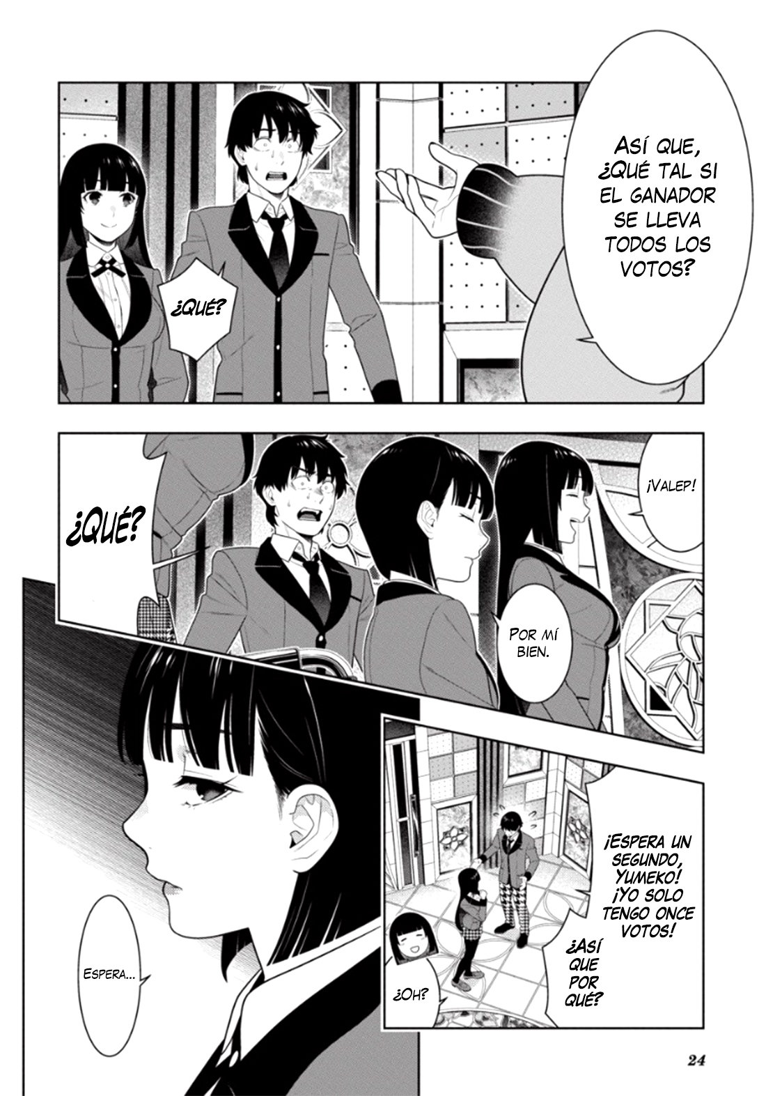 Kakegurui: Compulsive Gambler capítulo 77 página 24
