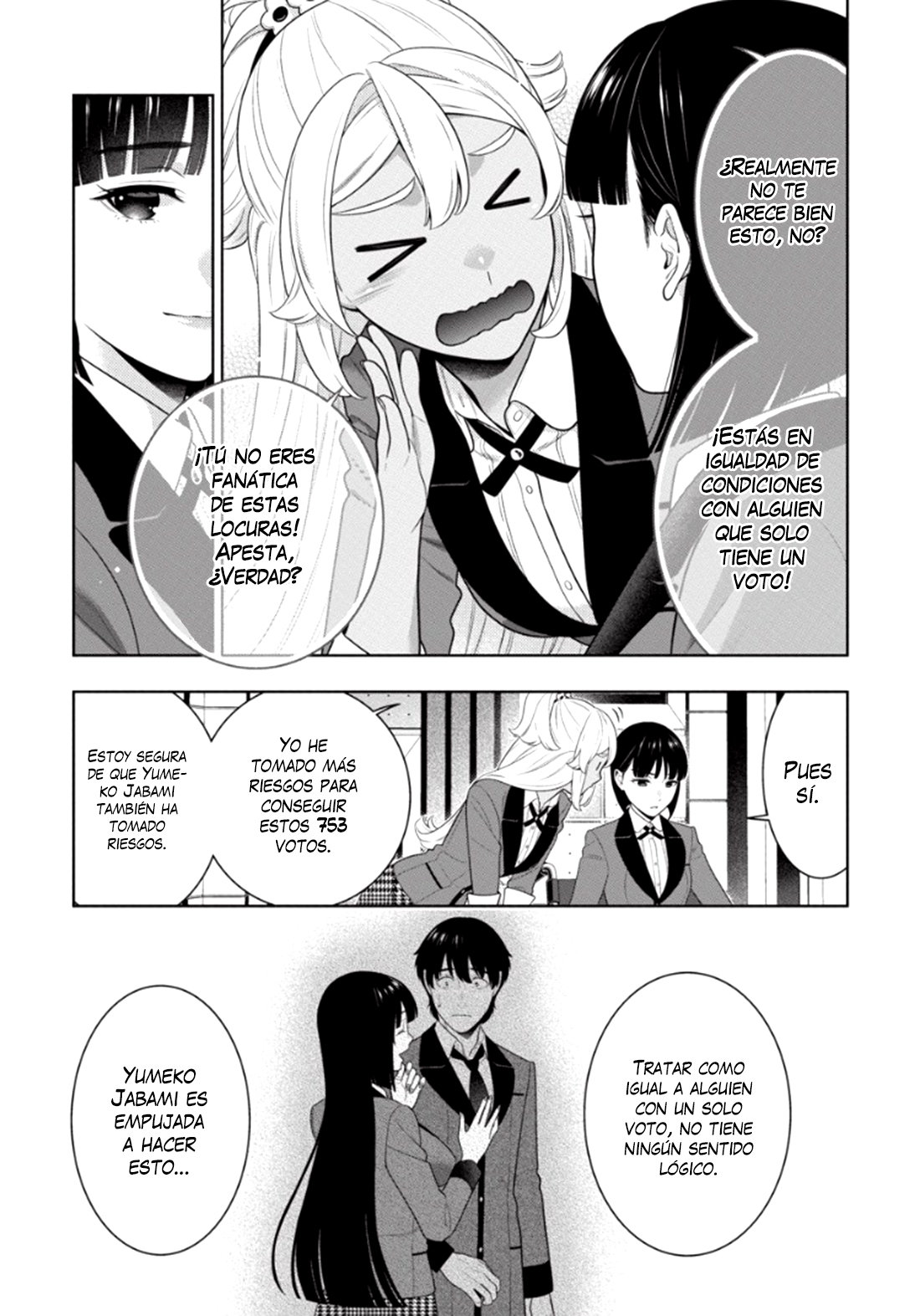 Kakegurui: Compulsive Gambler capítulo 77 página 27