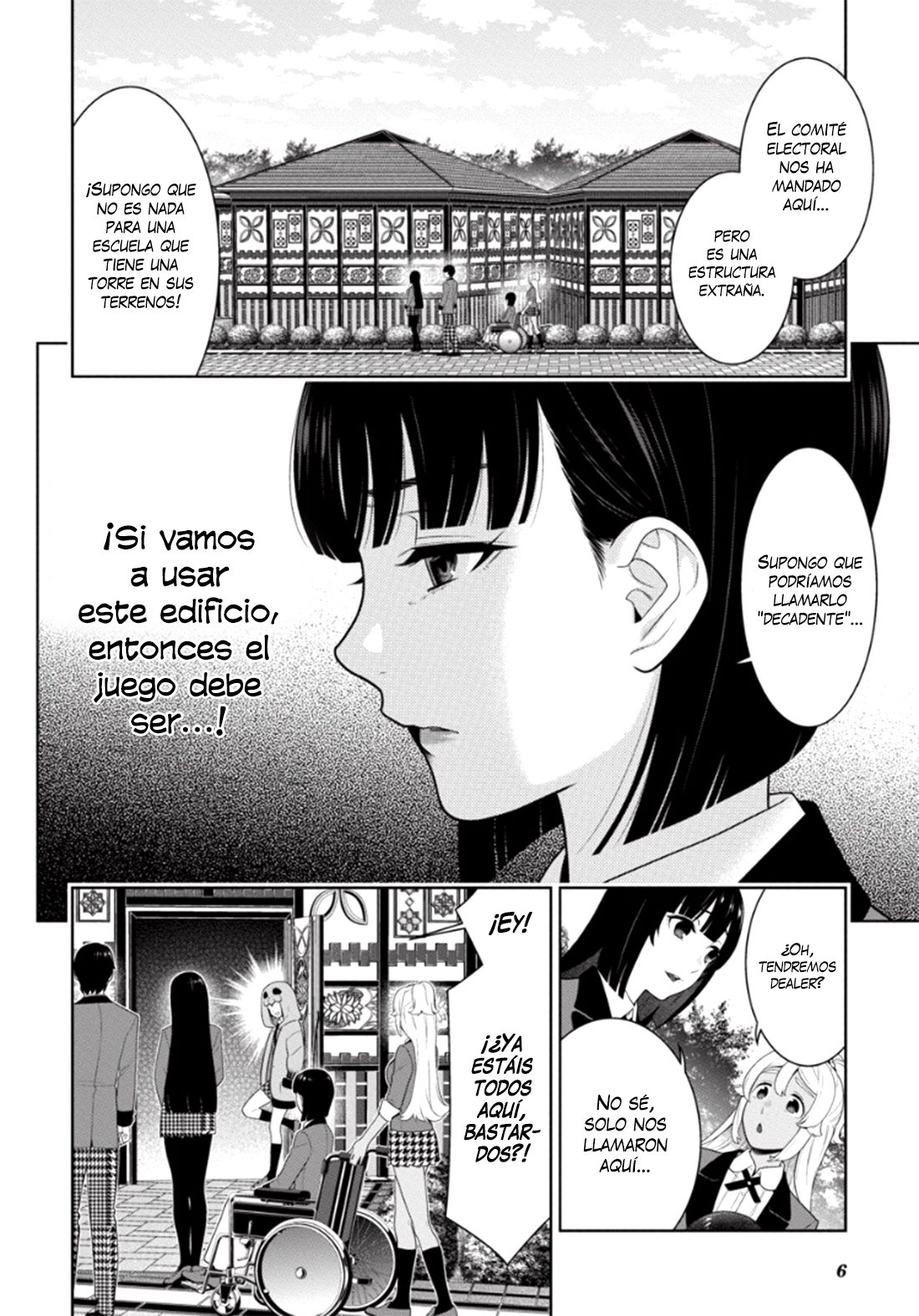 Kakegurui: Compulsive Gambler capítulo 77 página 7
