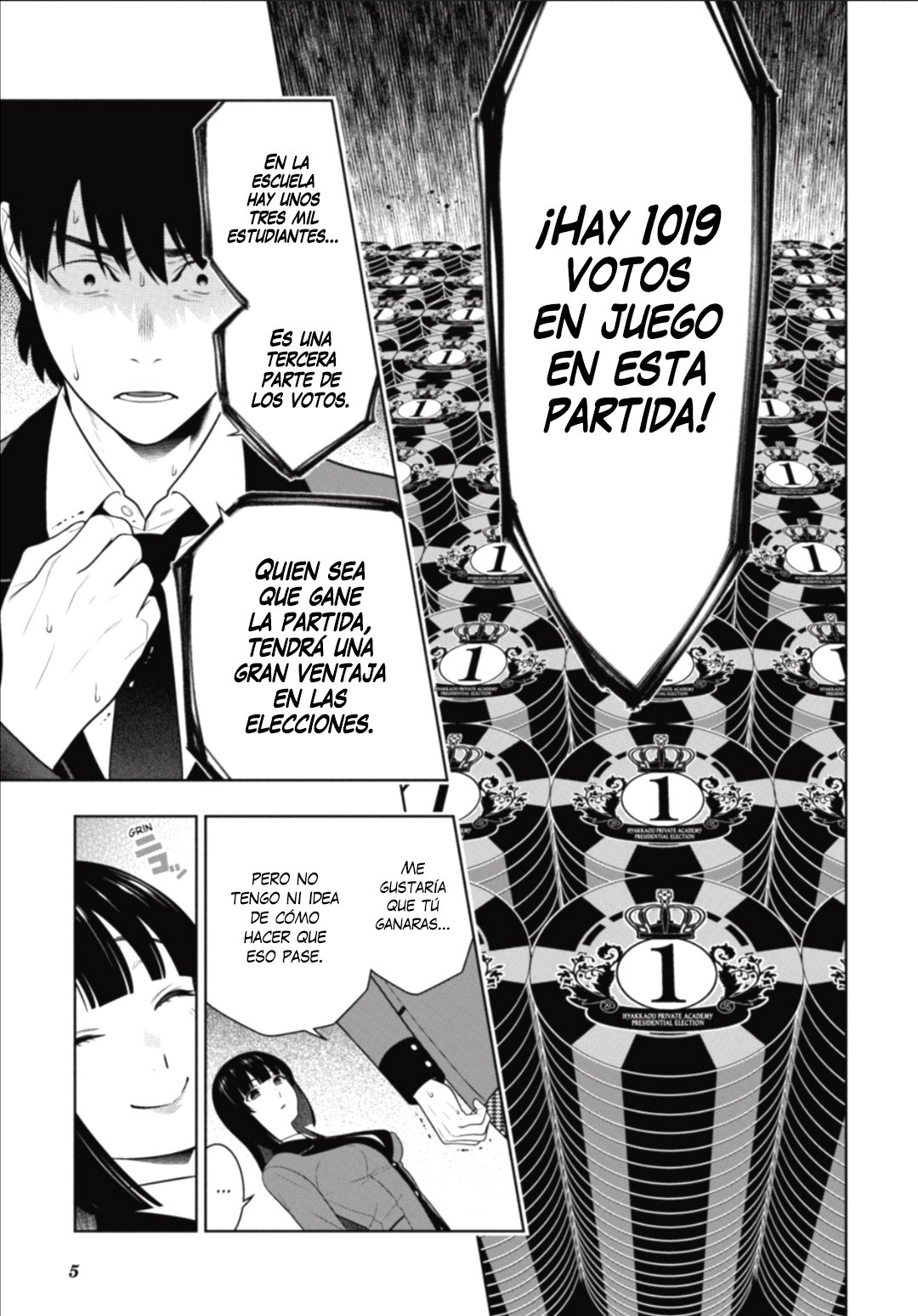 Kakegurui: Compulsive Gambler capítulo 78 página 6