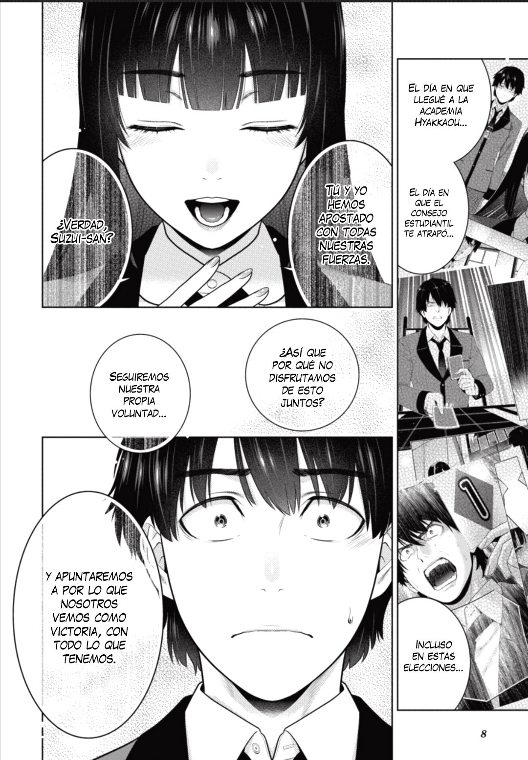 Kakegurui: Compulsive Gambler capítulo 78 página 9