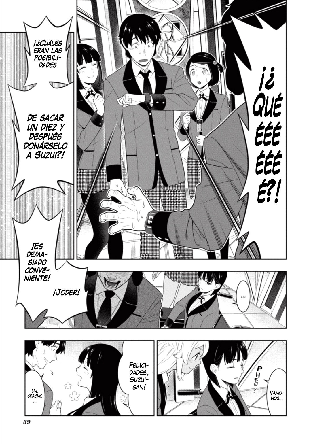Kakegurui: Compulsive Gambler capítulo 79 página 40