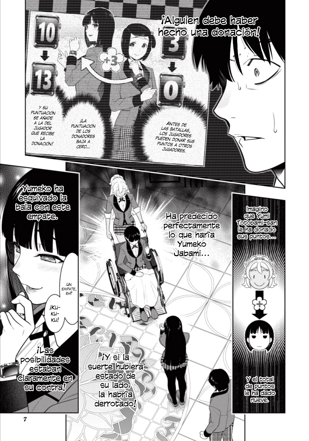Kakegurui: Compulsive Gambler capítulo 79 página 8