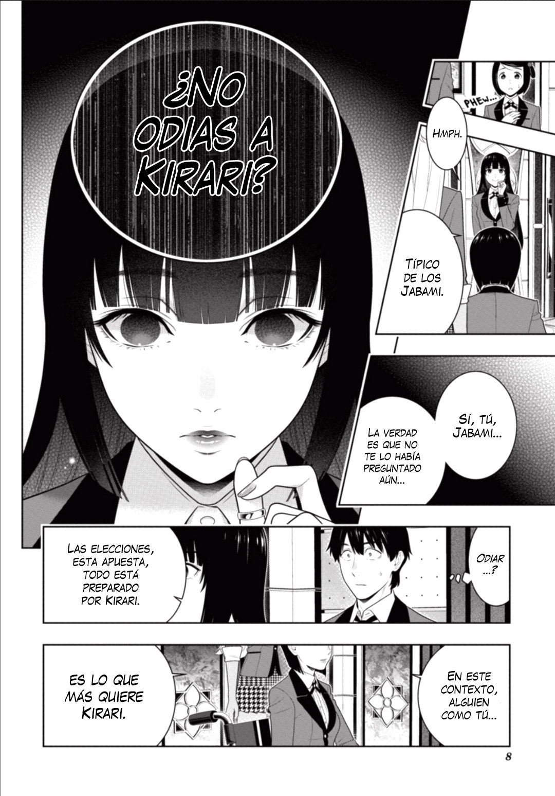 Kakegurui: Compulsive Gambler capítulo 79 página 9