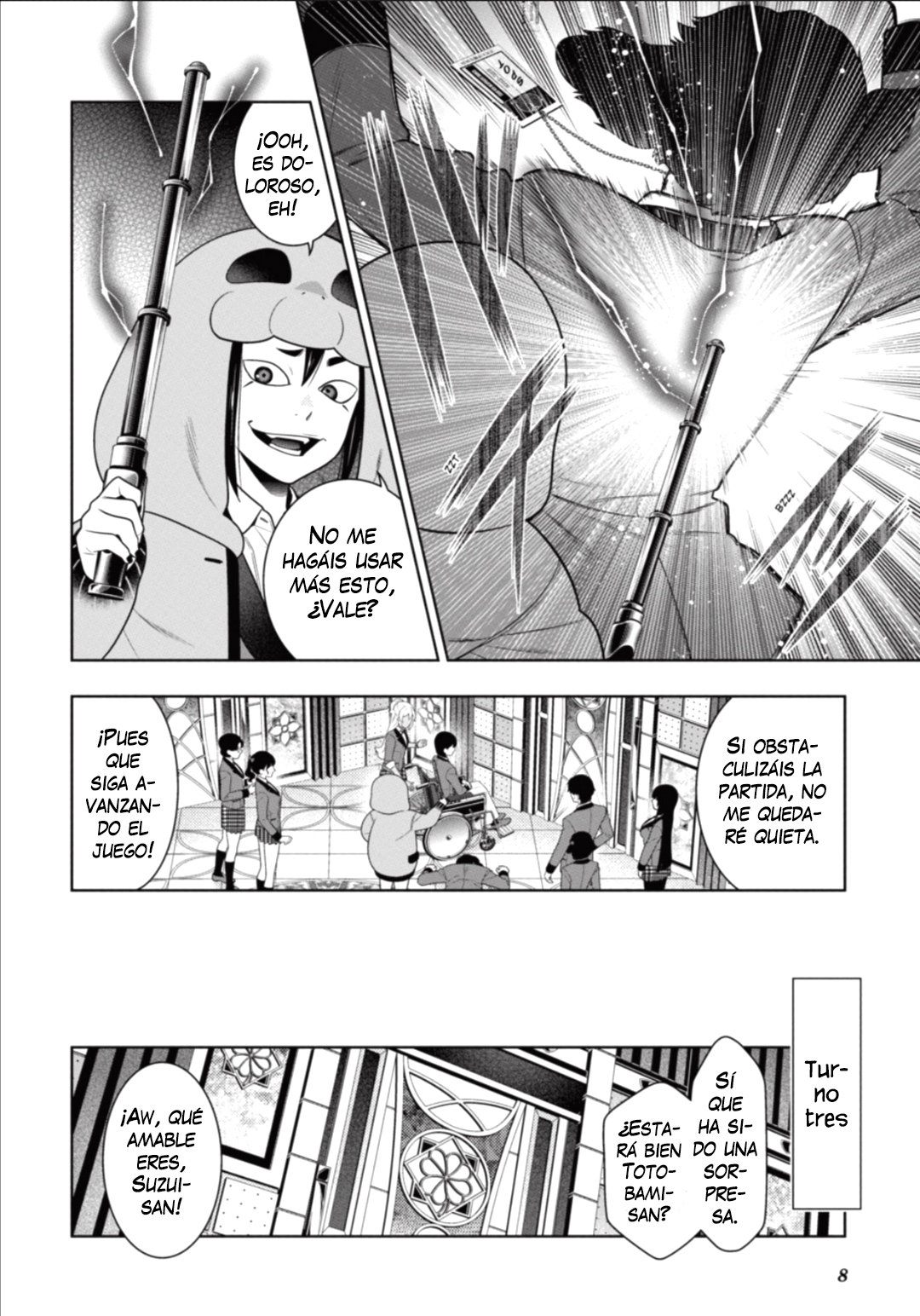 Kakegurui: Compulsive Gambler capítulo 80 página 9