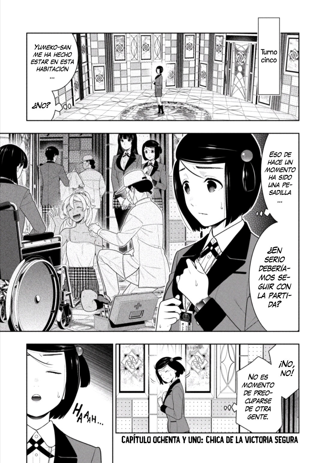 Kakegurui: Compulsive Gambler capítulo 81 página 2