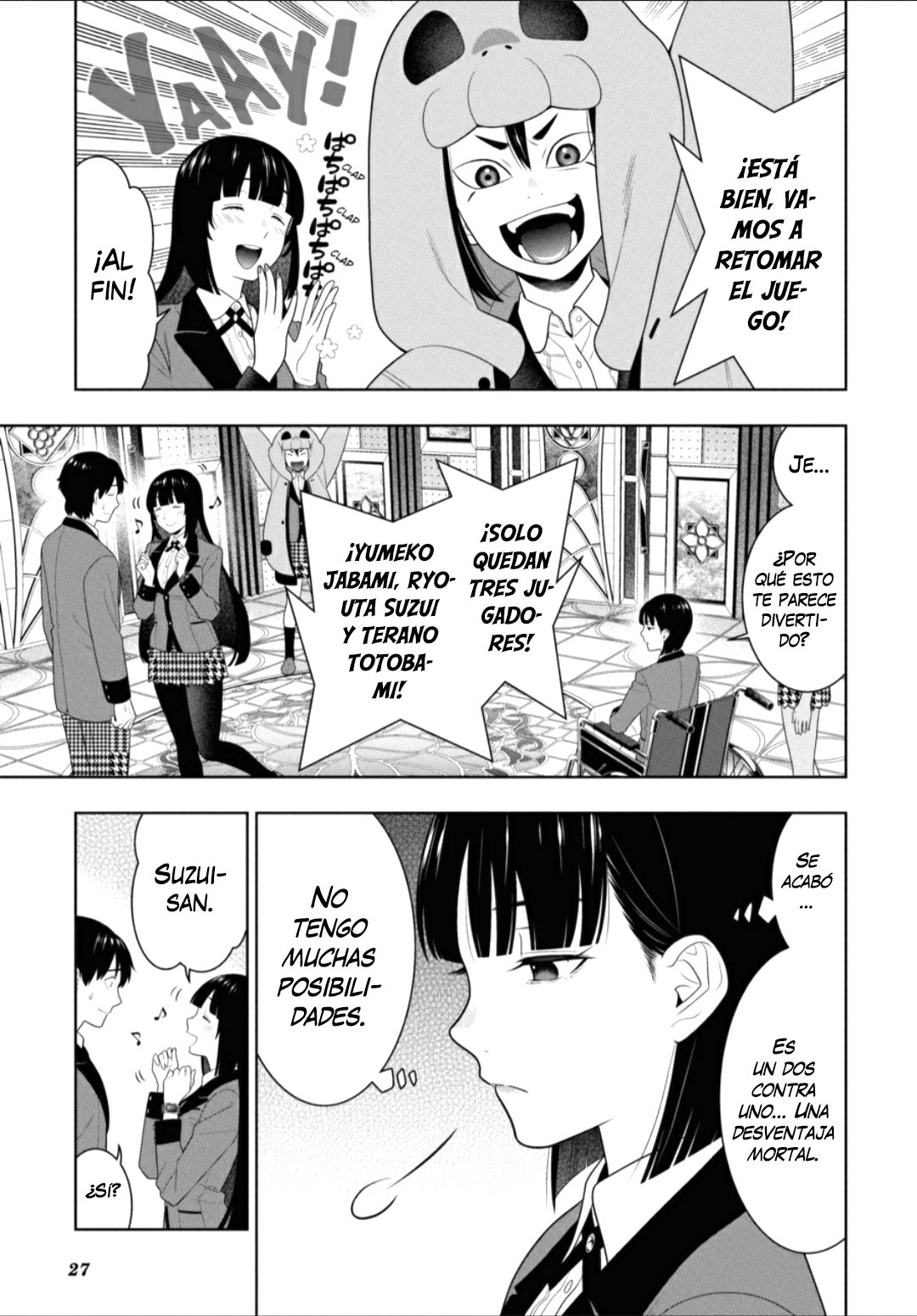 Kakegurui: Compulsive Gambler capítulo 82 página 28