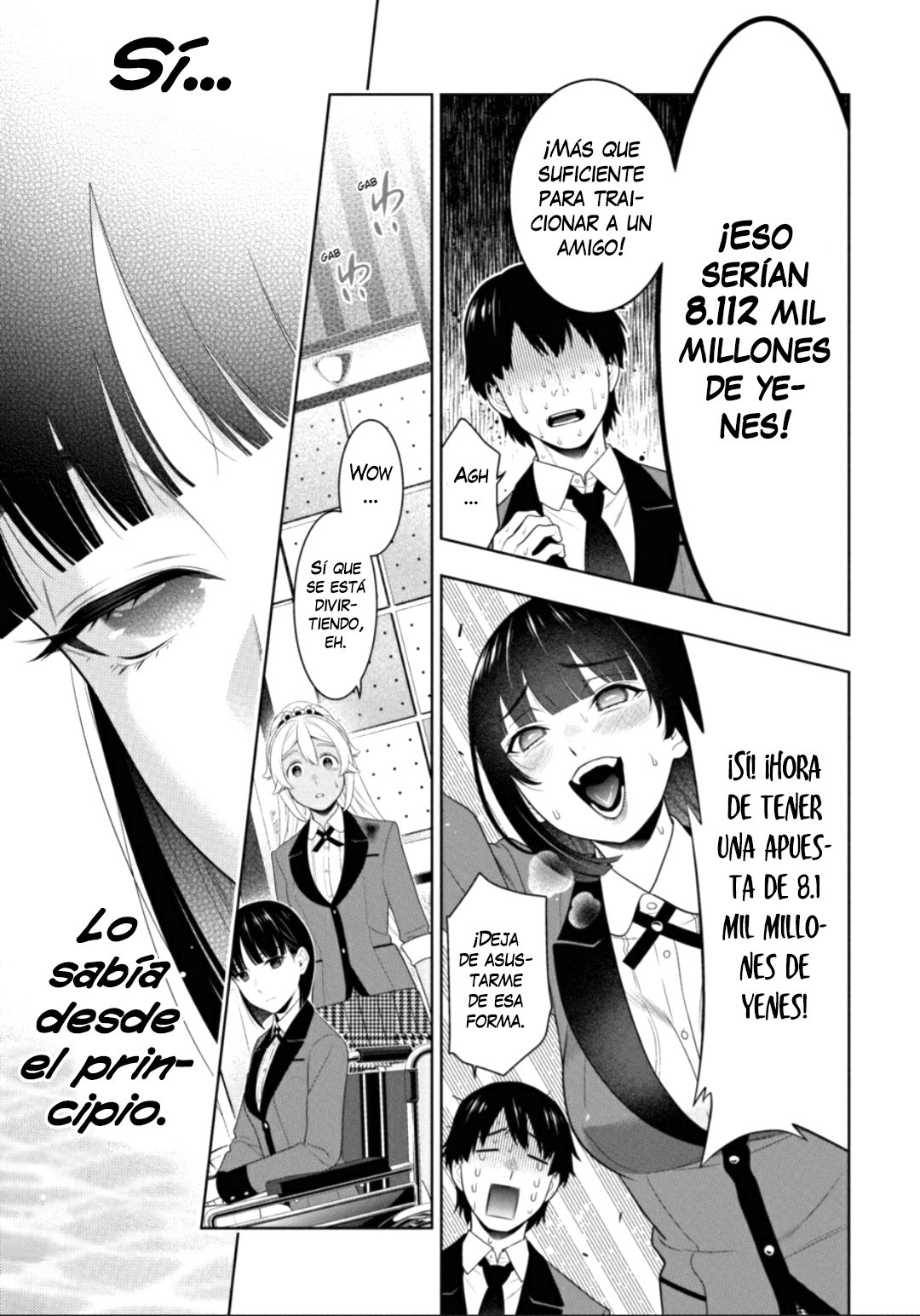 Kakegurui: Compulsive Gambler capítulo 82 página 30