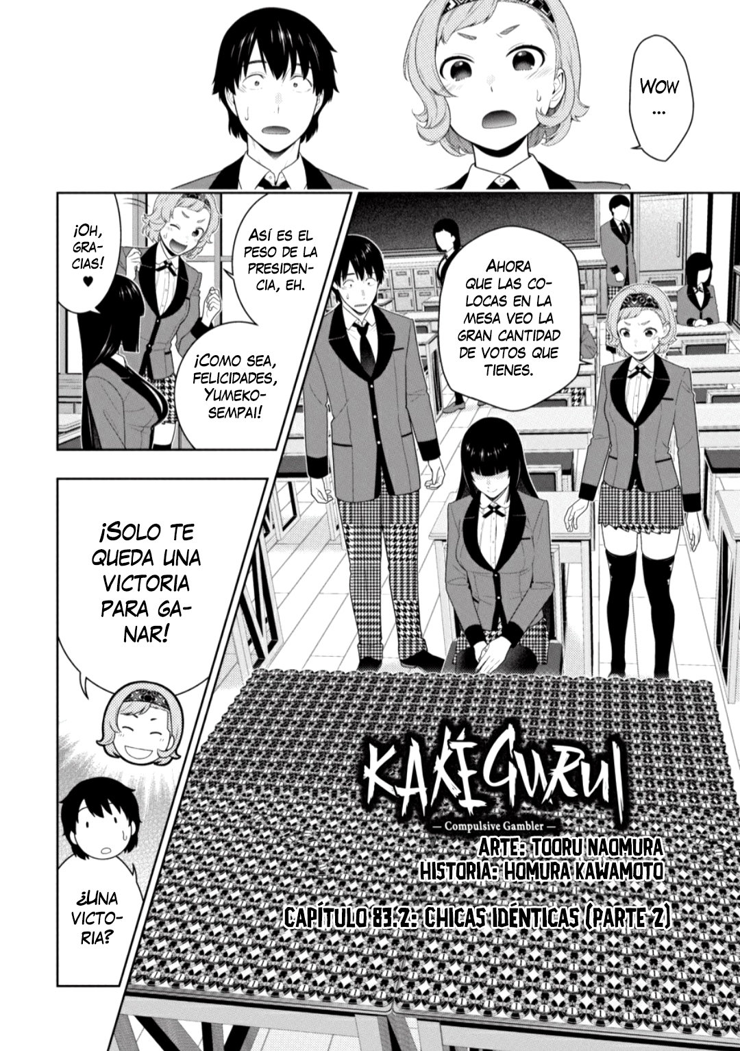 Kakegurui: Compulsive Gambler capítulo 83.2 página 2