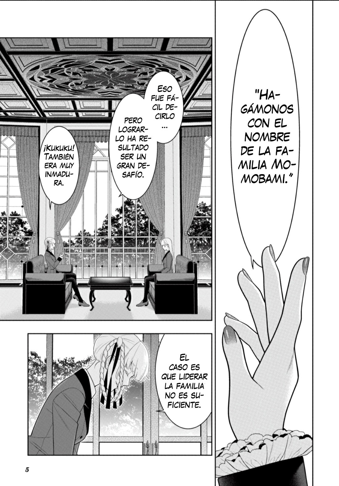 Kakegurui: Compulsive Gambler capítulo 83.2 página 5
