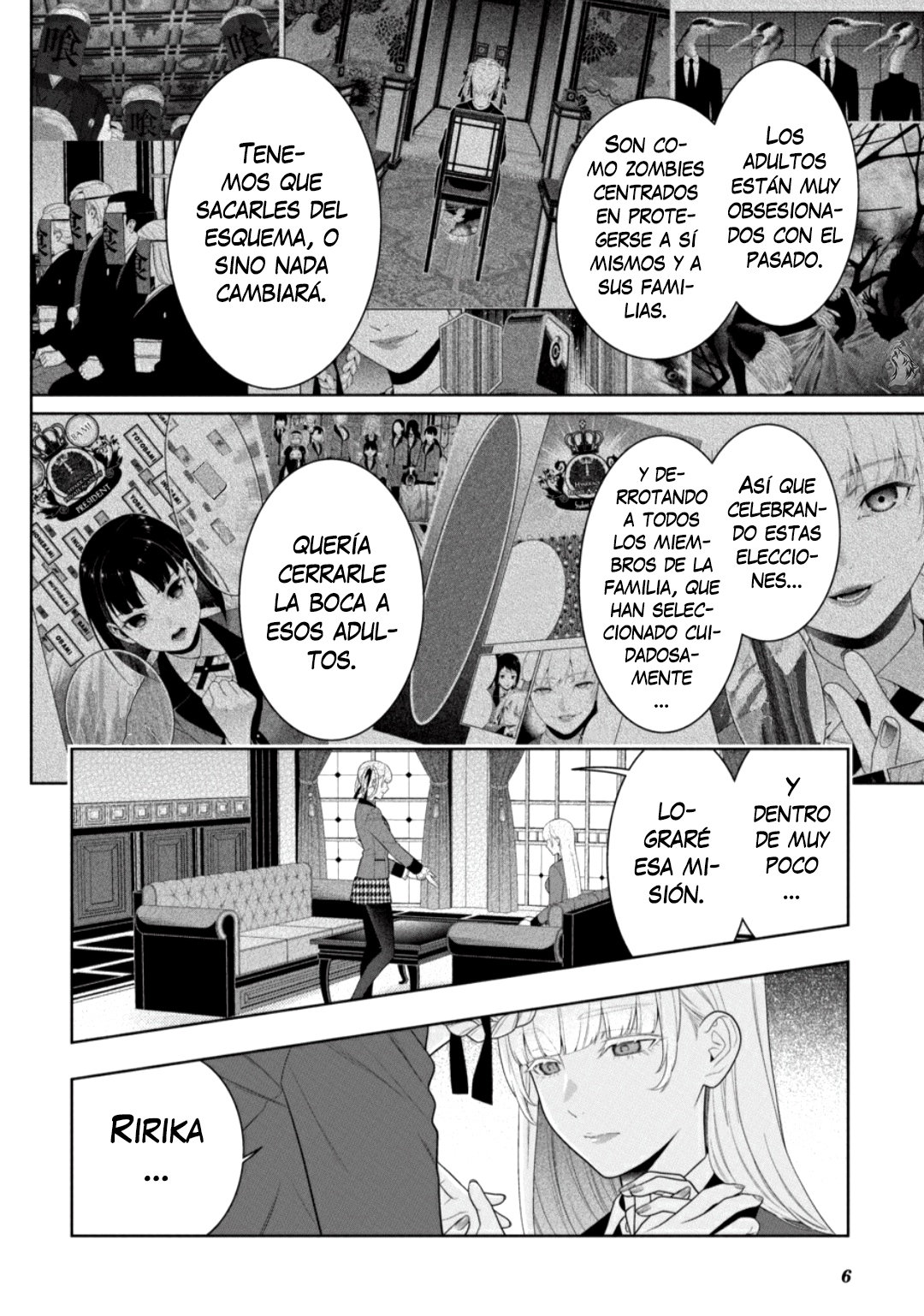 Kakegurui: Compulsive Gambler capítulo 83.2 página 6