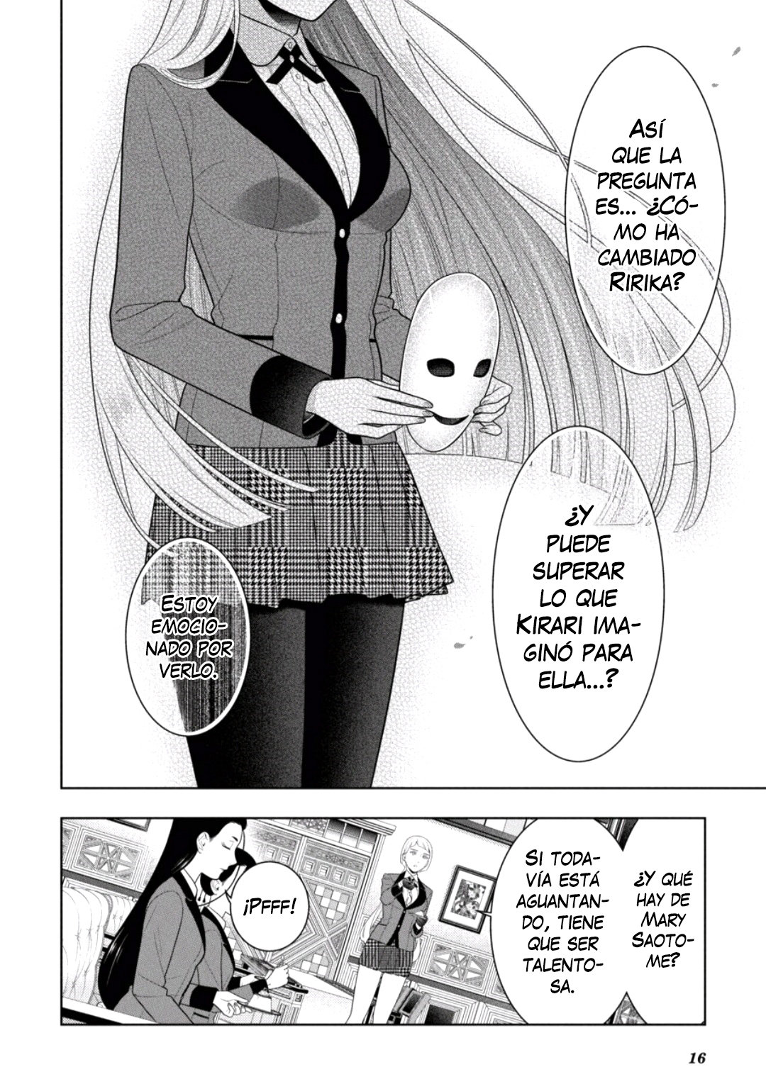 Kakegurui: Compulsive Gambler capítulo 83 página 15
