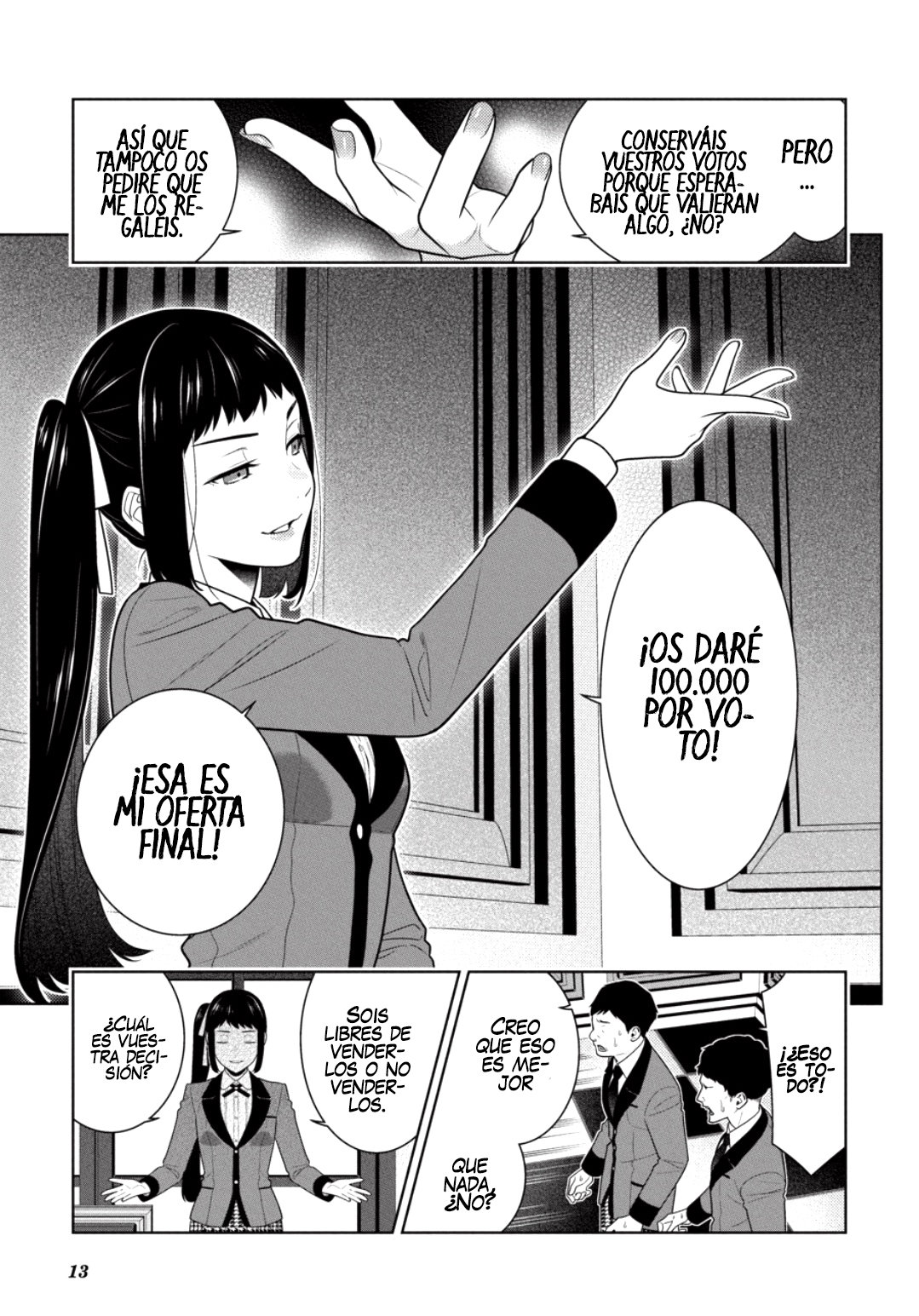 Kakegurui: Compulsive Gambler capítulo 85 página 15