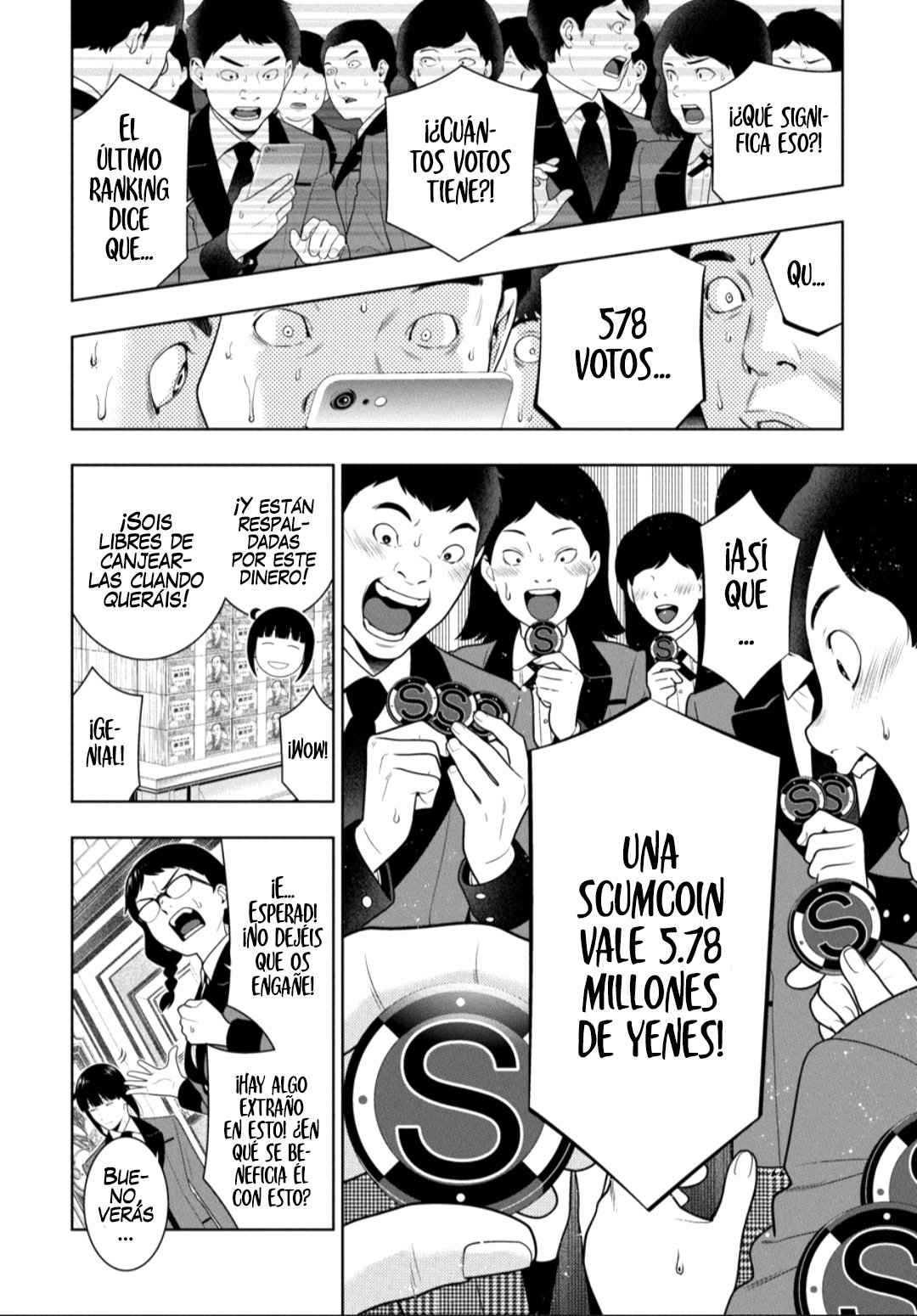 Kakegurui: Compulsive Gambler capítulo 85 página 24