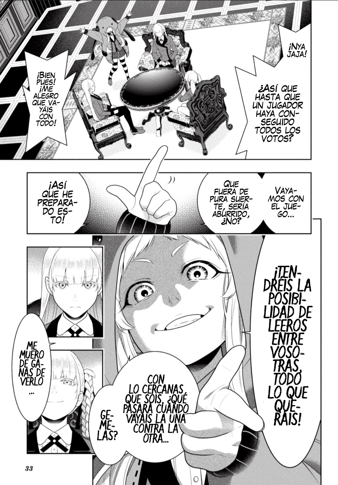 Kakegurui: Compulsive Gambler capítulo 85 página 35