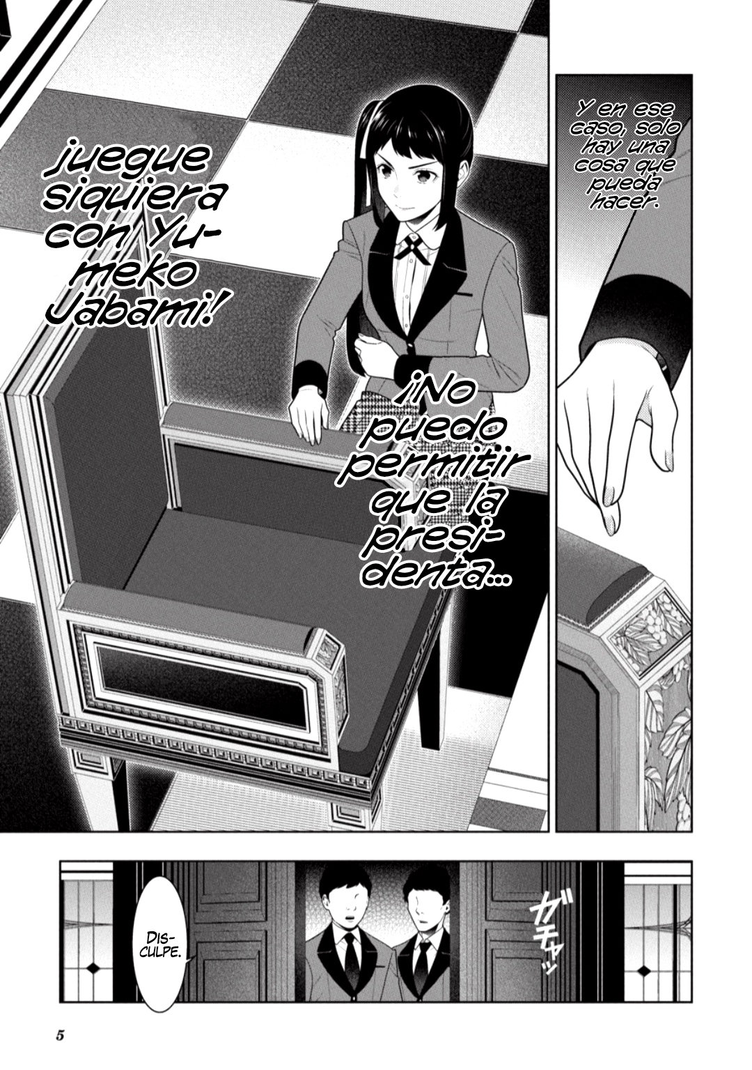 Kakegurui: Compulsive Gambler capítulo 85 página 7
