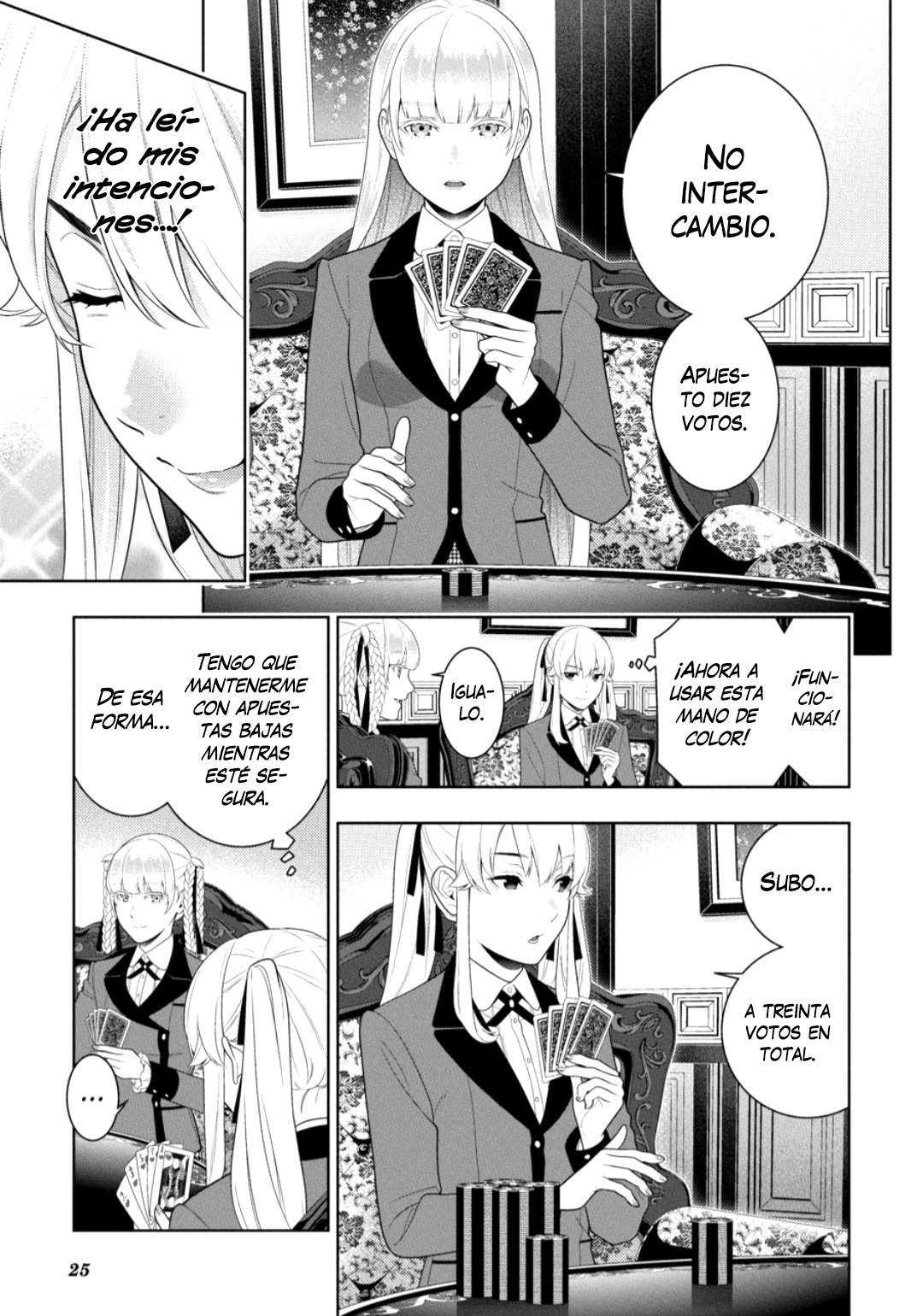 Kakegurui: Compulsive Gambler capítulo 86 página 25