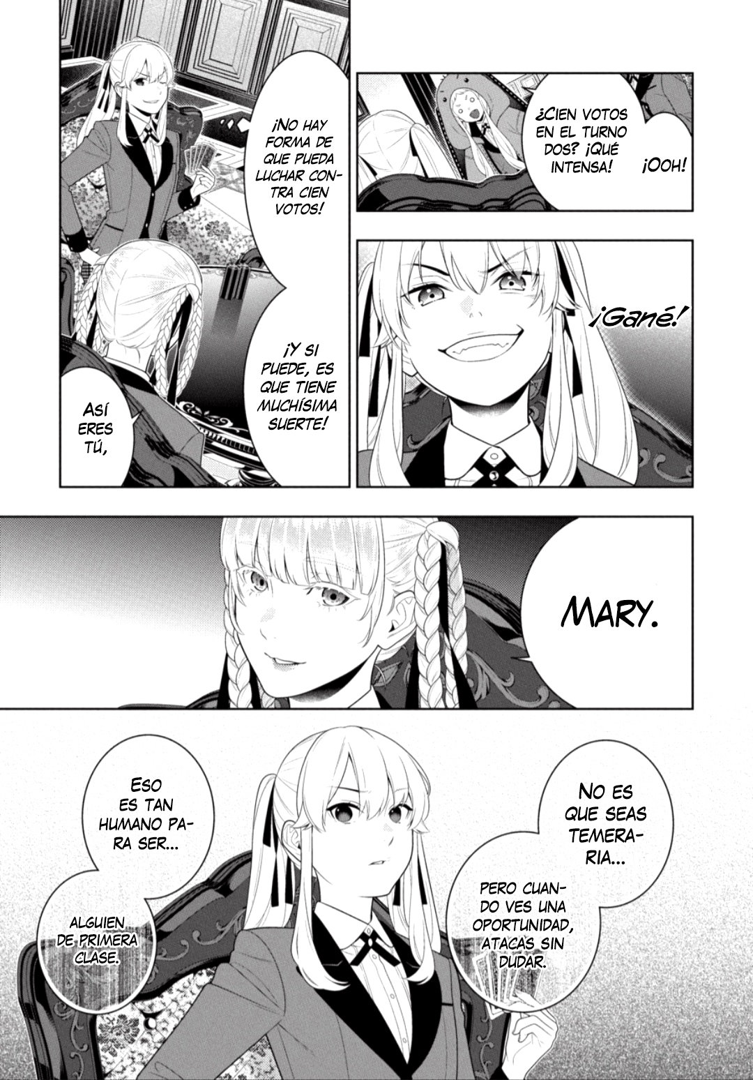 Kakegurui: Compulsive Gambler capítulo 86 página 27