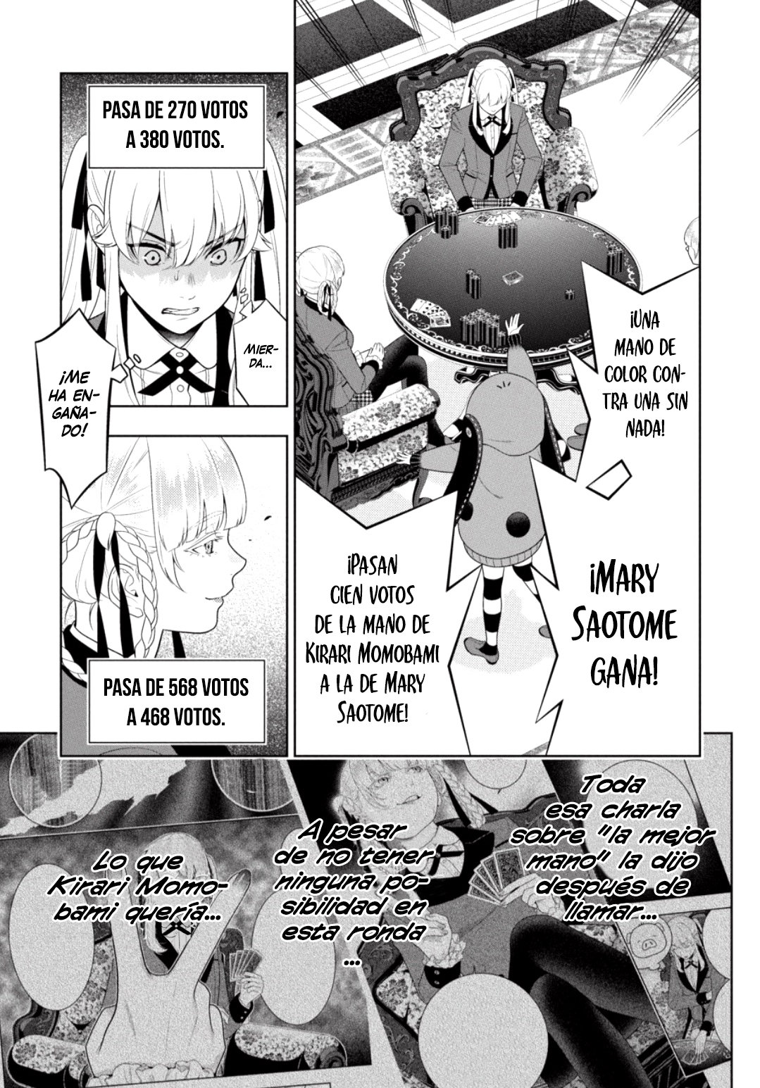 Kakegurui: Compulsive Gambler capítulo 86 página 35