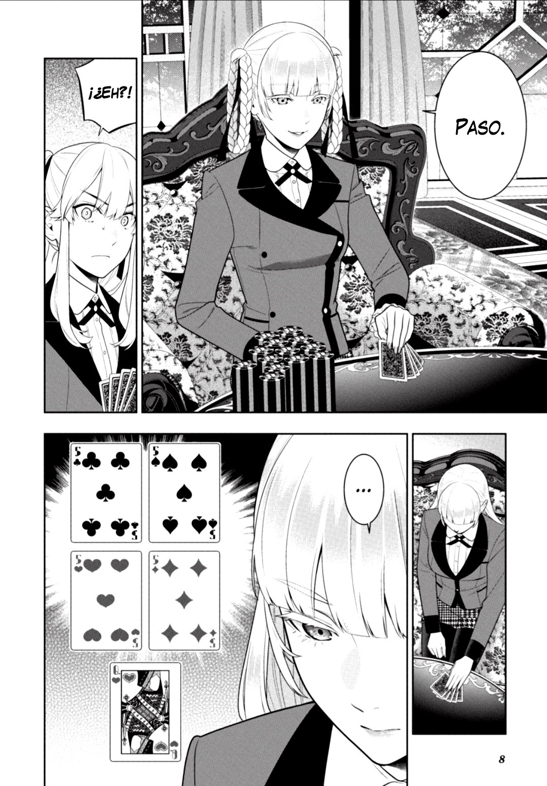 Kakegurui: Compulsive Gambler capítulo 87 página 10
