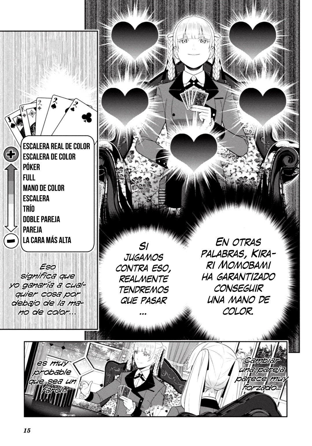Kakegurui: Compulsive Gambler capítulo 87 página 17