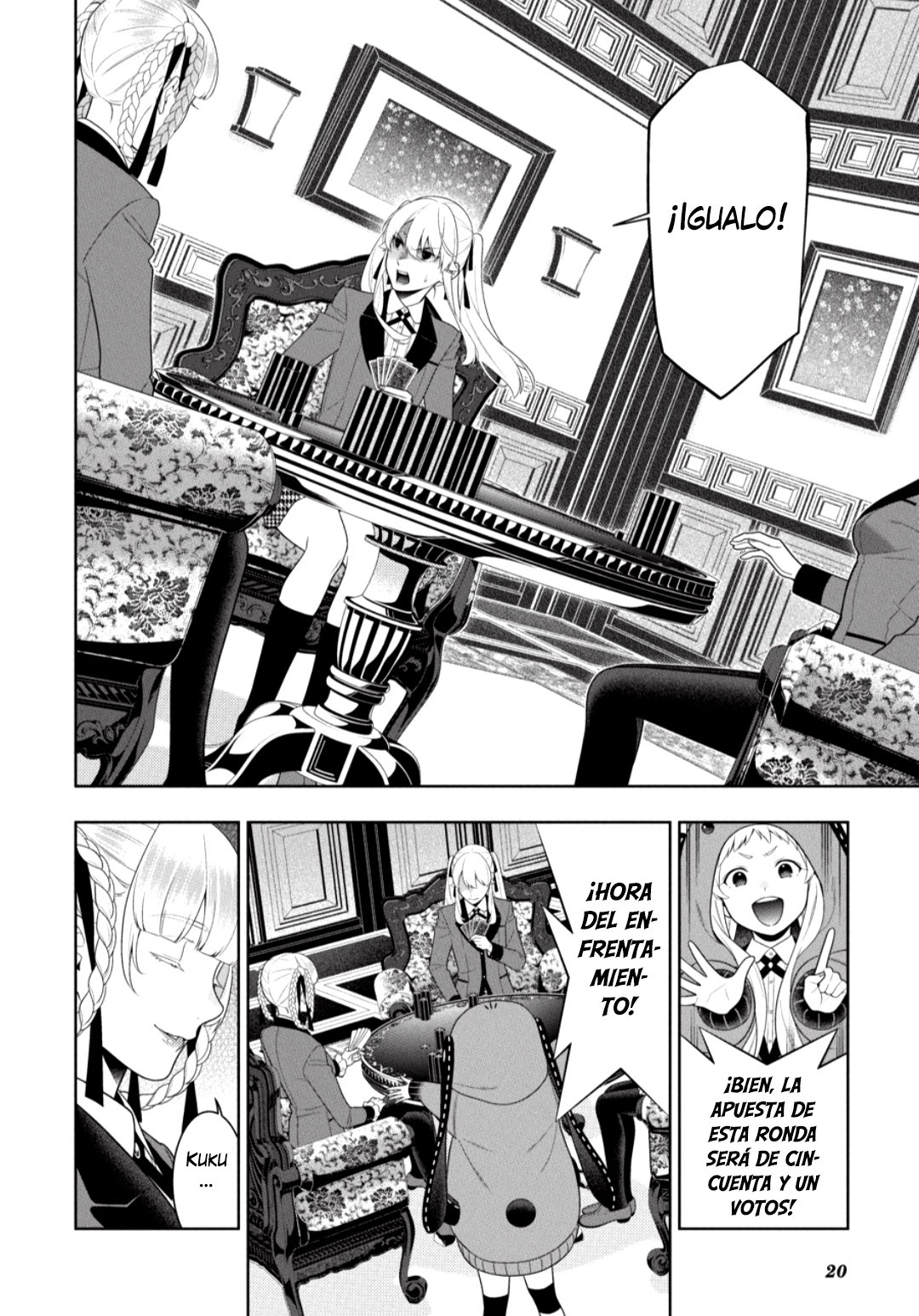 Kakegurui: Compulsive Gambler capítulo 87 página 22