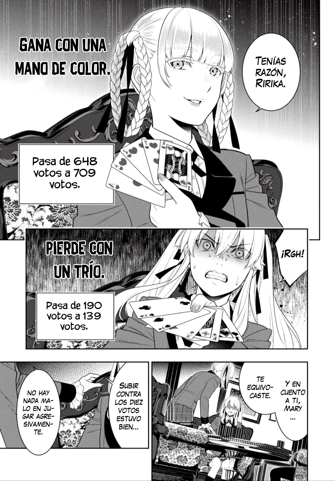 Kakegurui: Compulsive Gambler capítulo 87 página 23