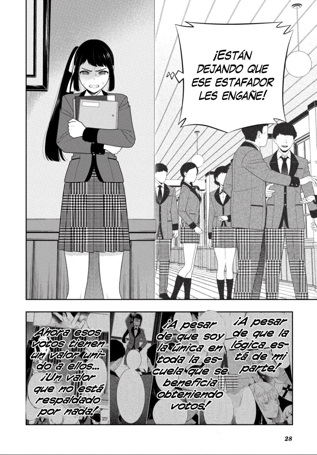 Kakegurui: Compulsive Gambler capítulo 87 página 29