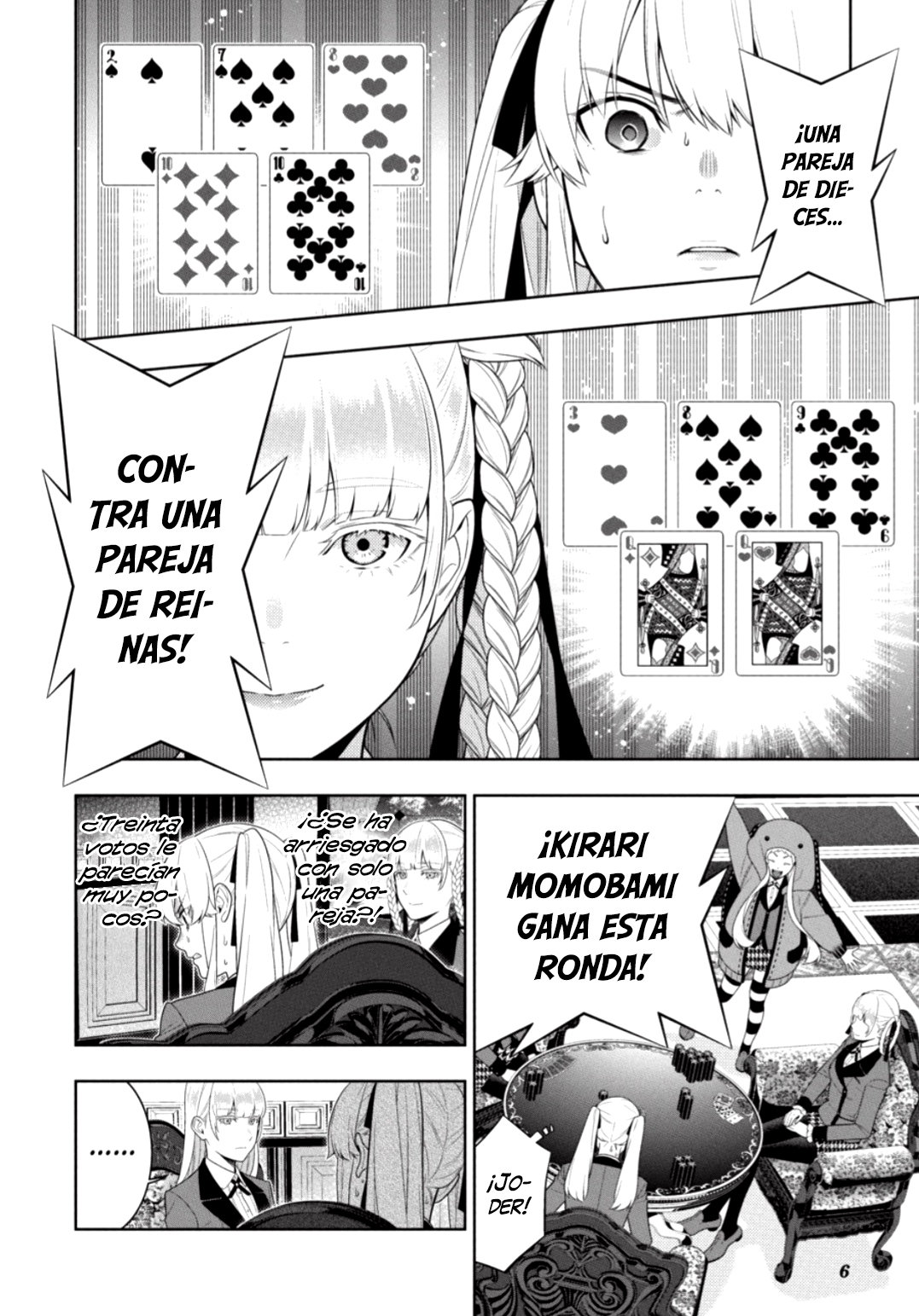 Kakegurui: Compulsive Gambler capítulo 87 página 8
