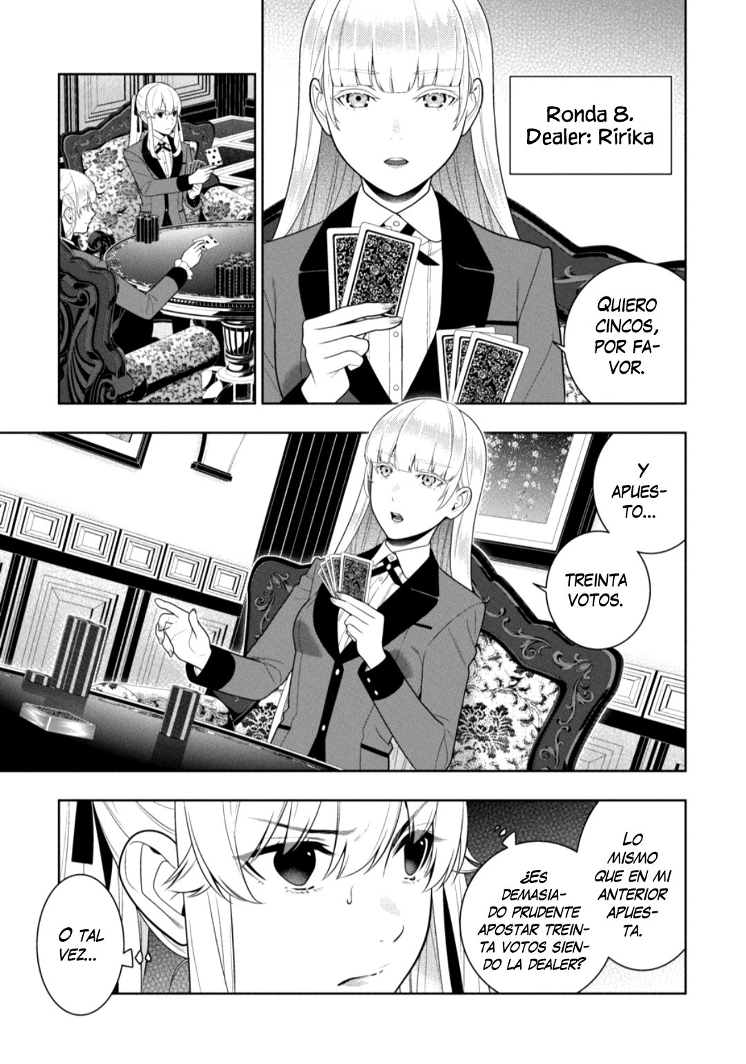 Kakegurui: Compulsive Gambler capítulo 87 página 9