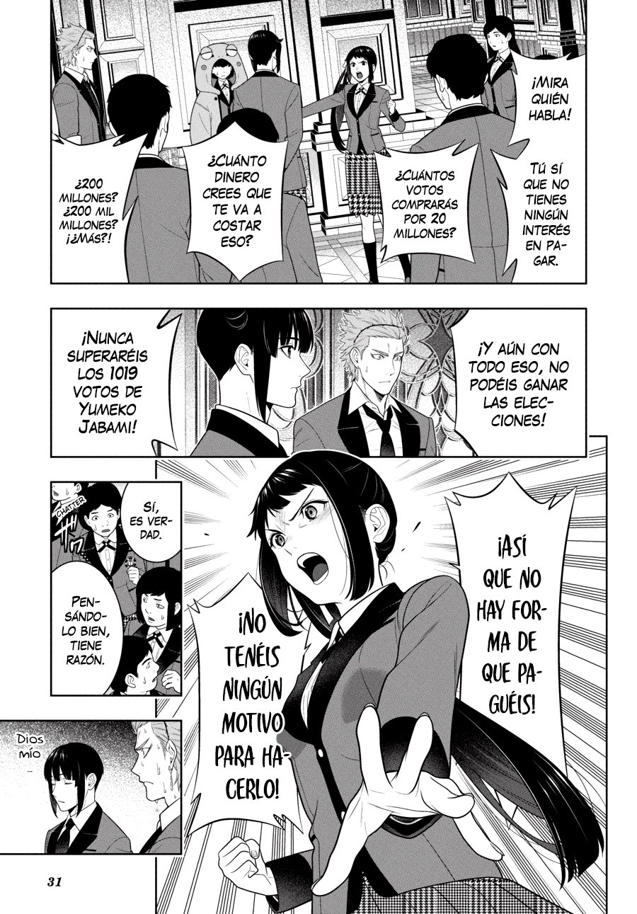 Kakegurui: Compulsive Gambler capítulo 90 página 33