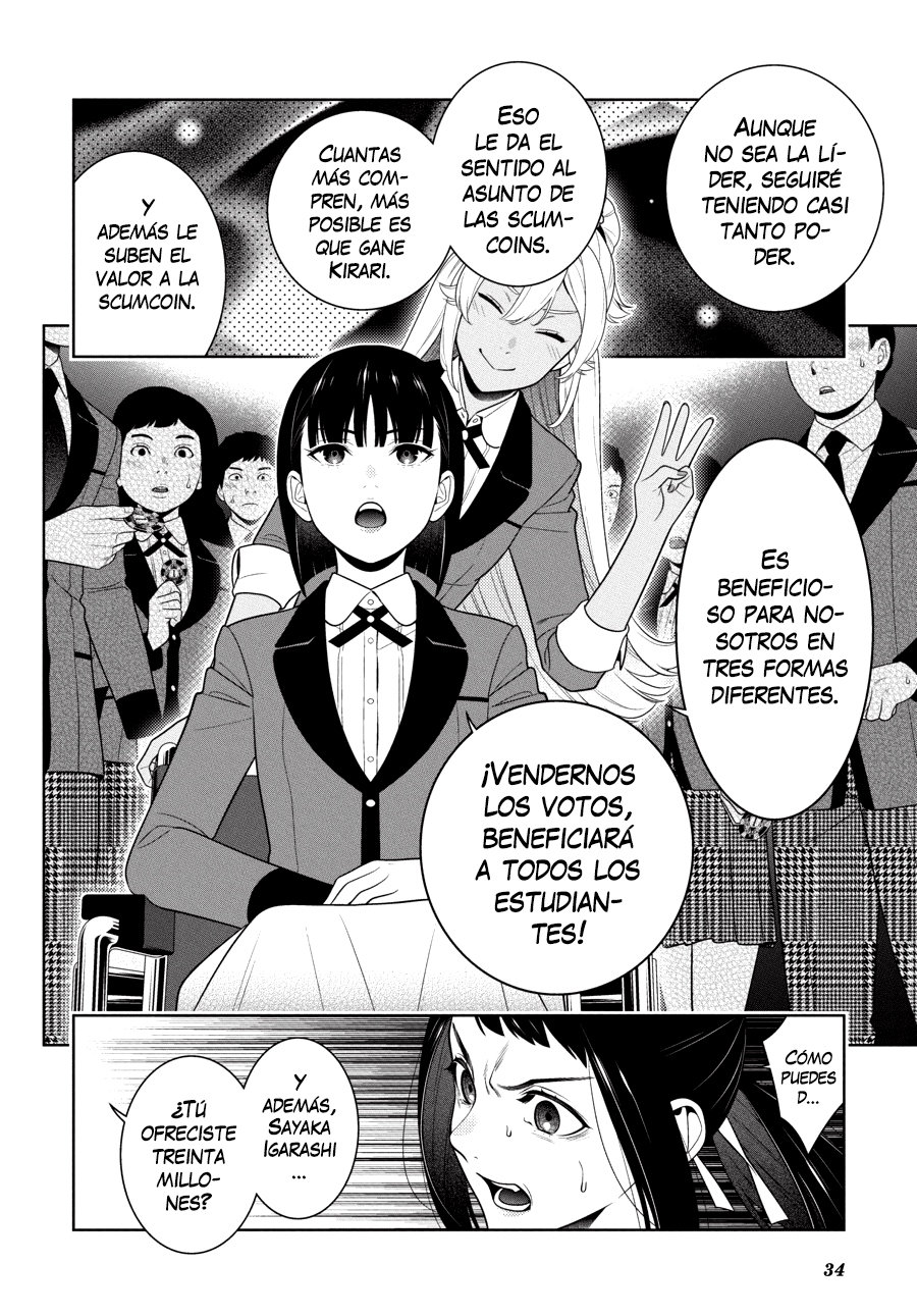 Kakegurui: Compulsive Gambler capítulo 90 página 36