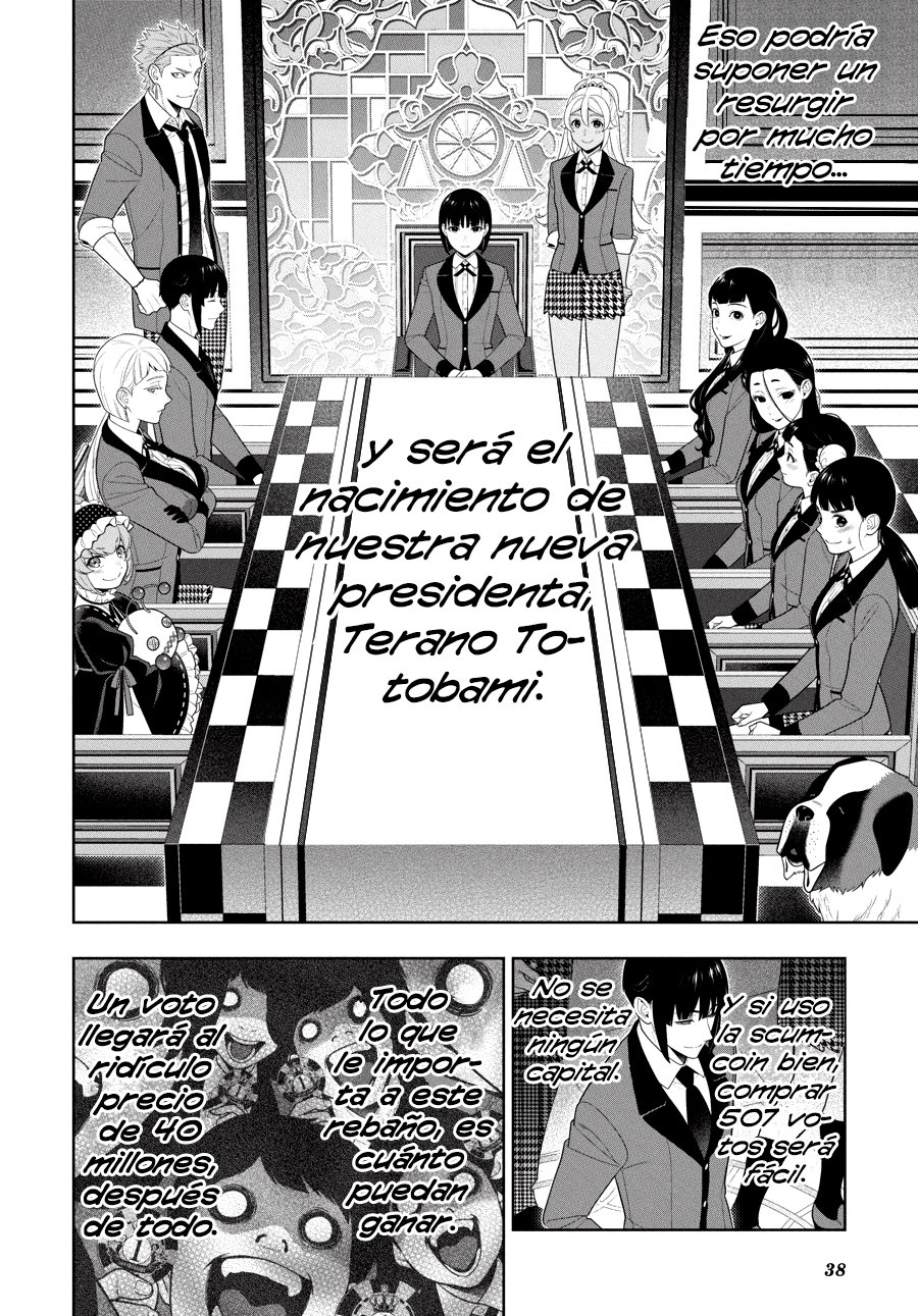 Kakegurui: Compulsive Gambler capítulo 90 página 40