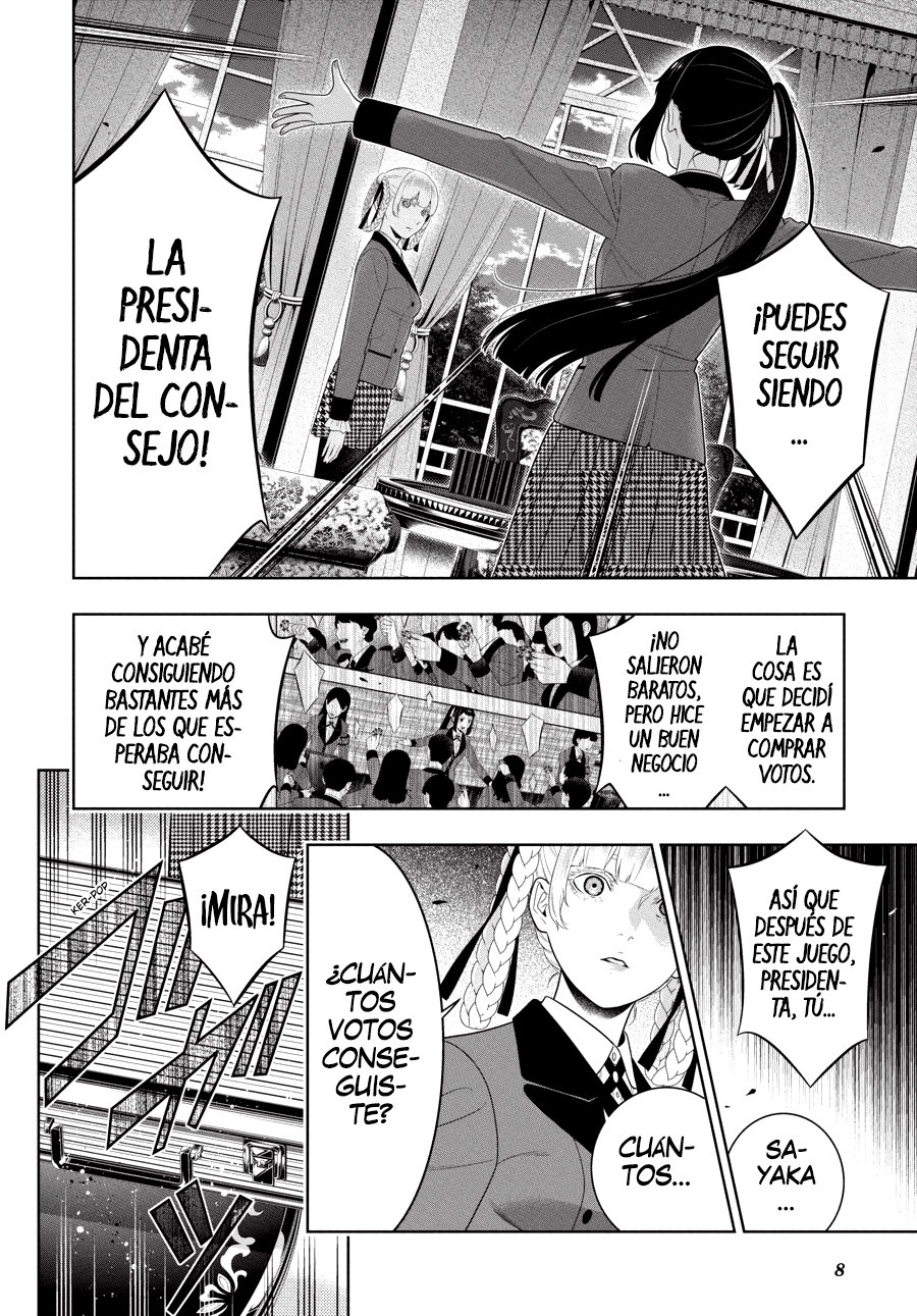 Kakegurui: Compulsive Gambler capítulo 94.2 página 8