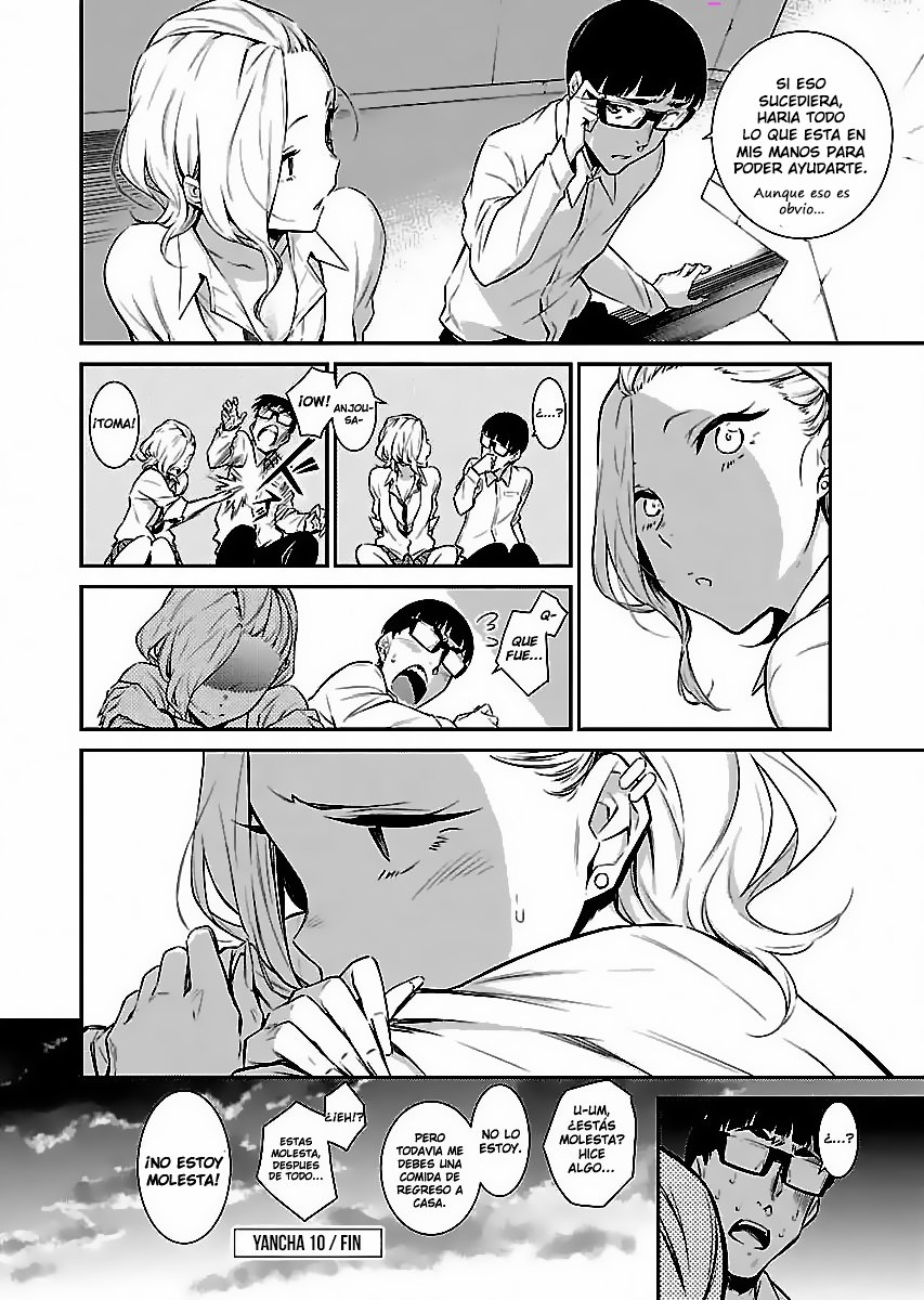 Yancha Gal no Anjou-san capítulo 10 página 13
