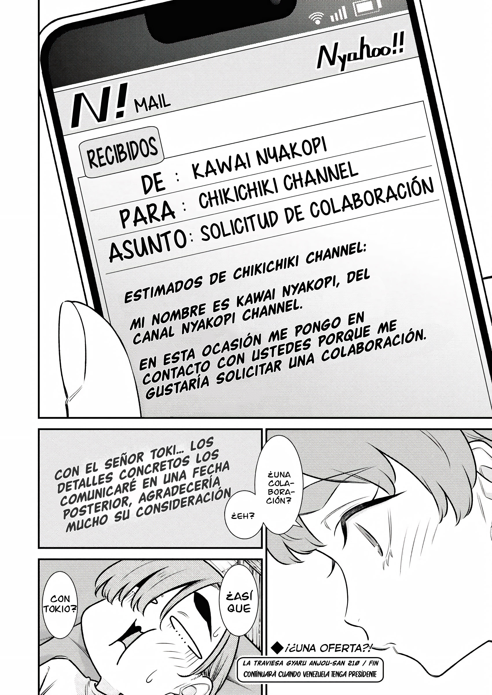 Yancha Gal no Anjou-san capítulo 215 página 16