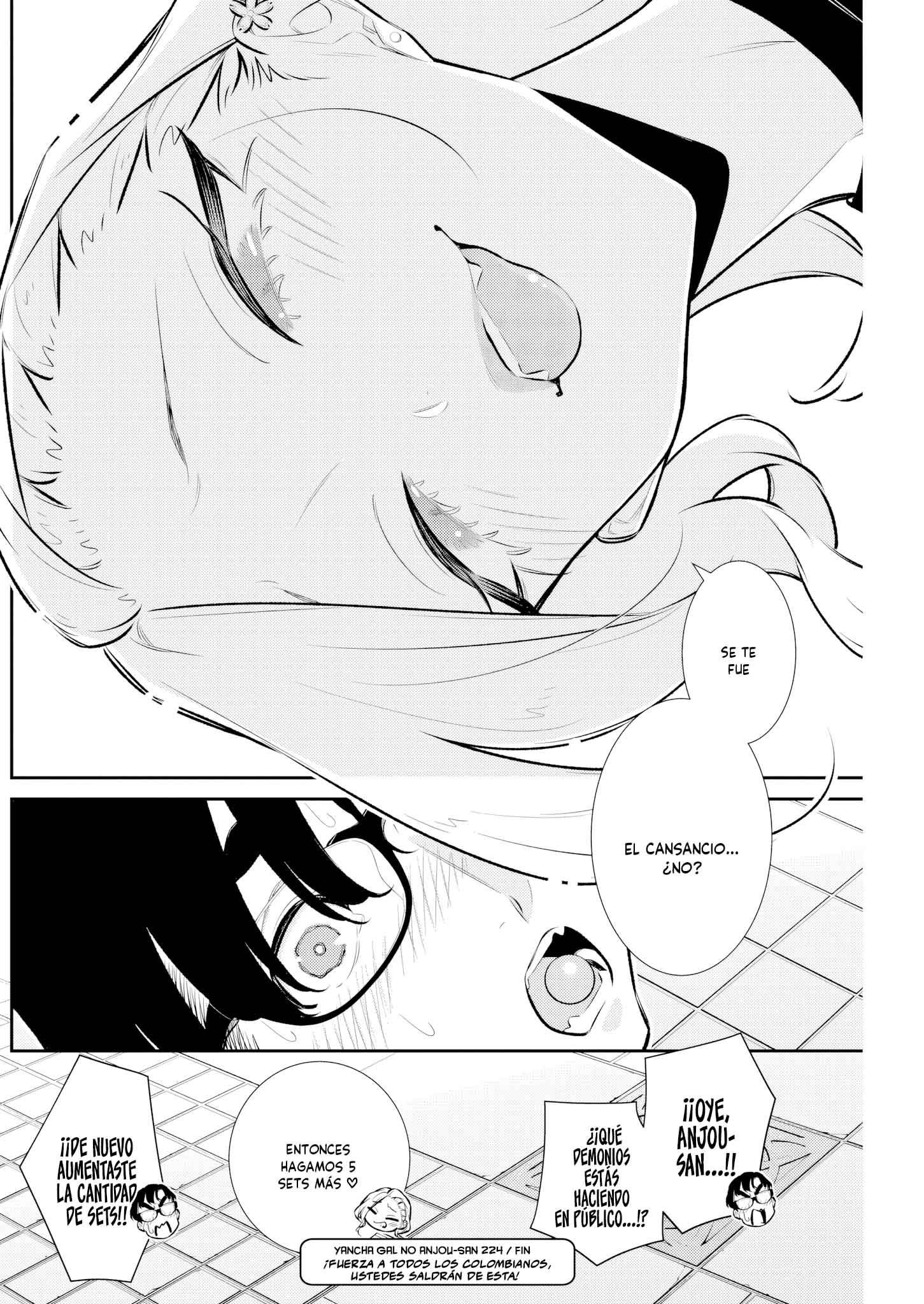 Yancha Gal no Anjou-san capítulo 229 página 8