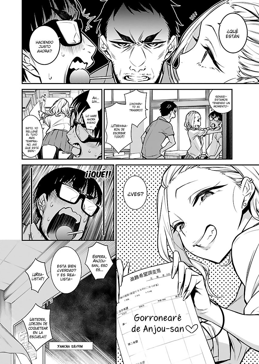 Yancha Gal no Anjou-san capítulo 28 página 10