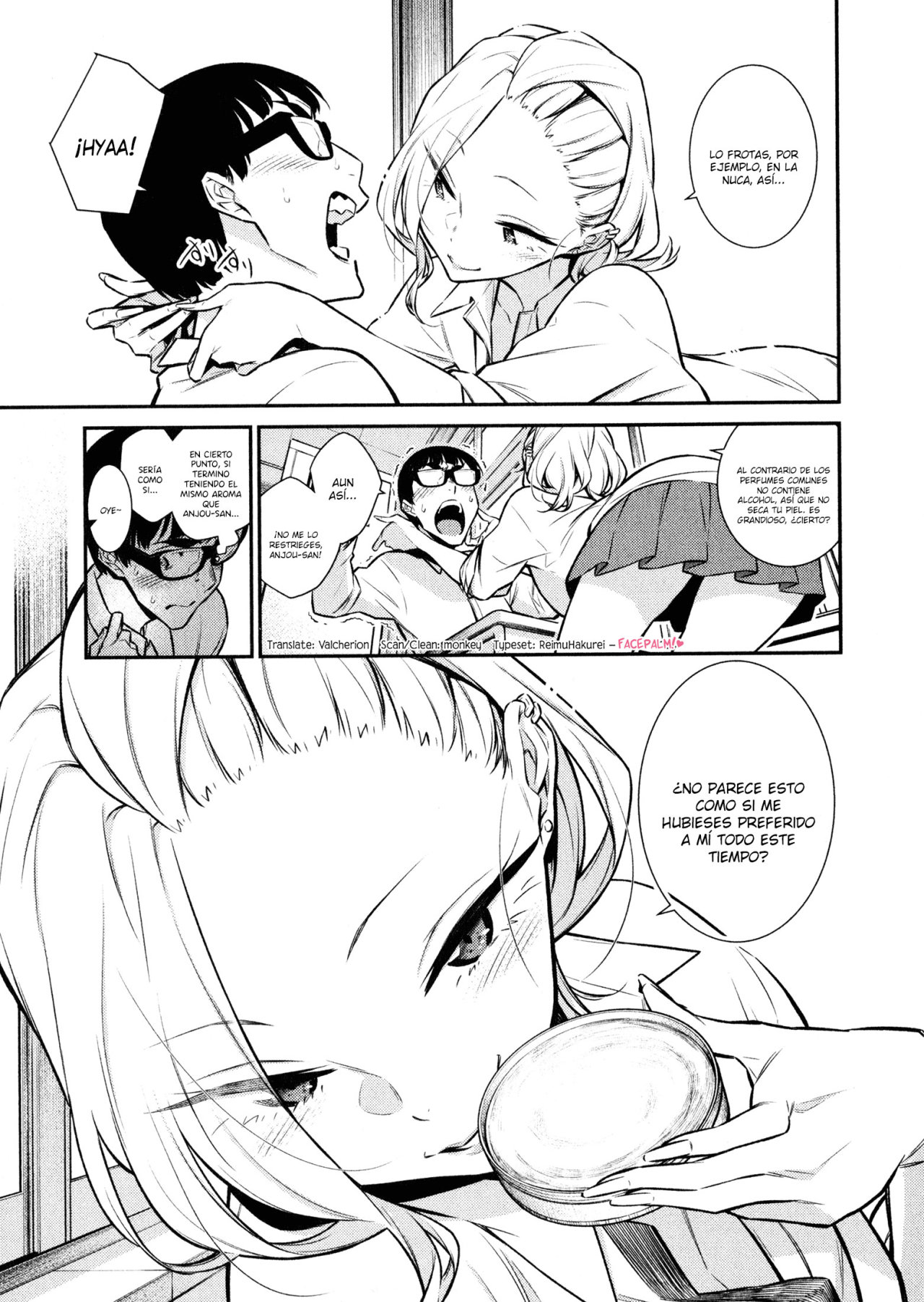 Yancha Gal no Anjou-san capítulo 36.5 página 4