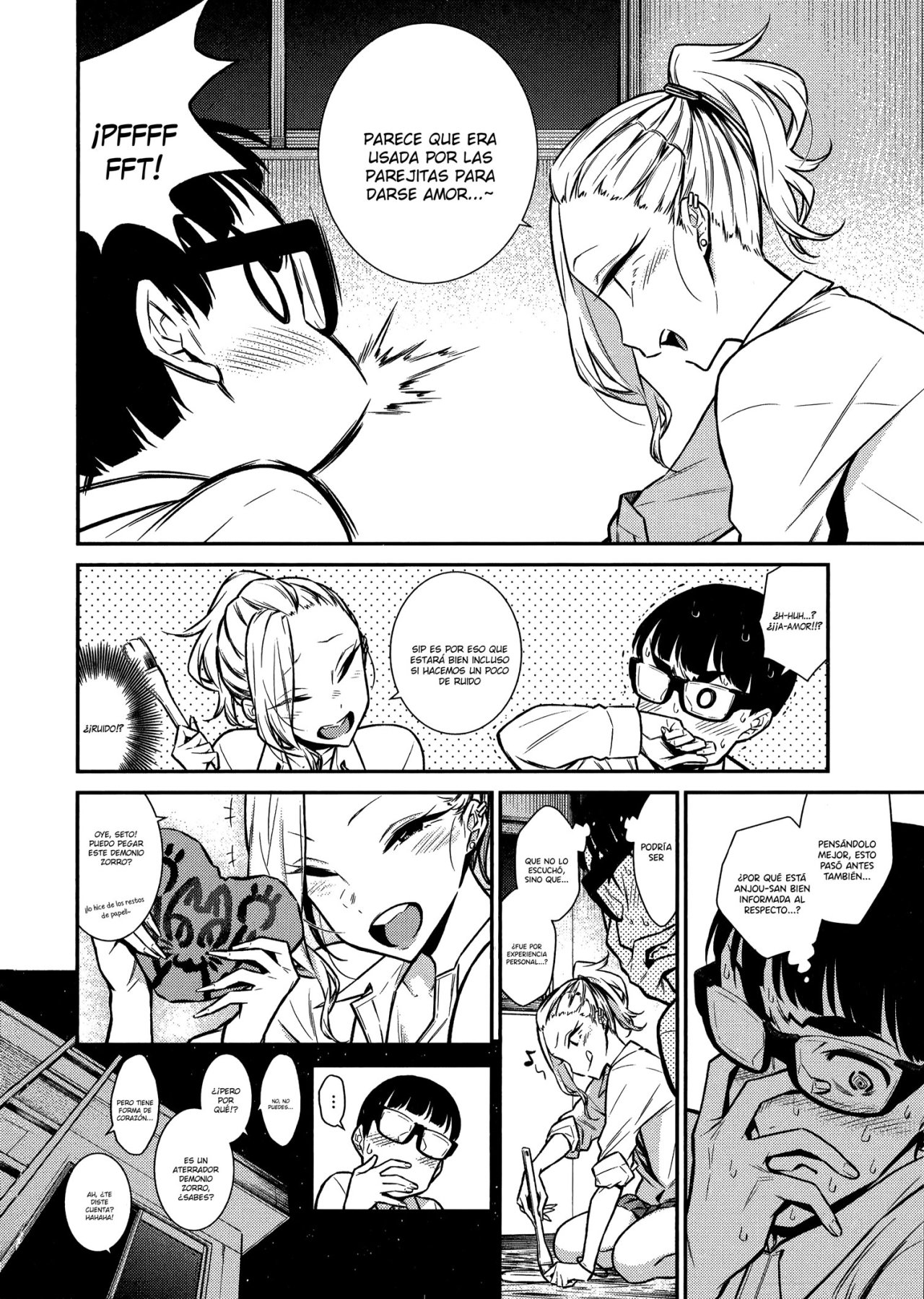 Yancha Gal no Anjou-san capítulo 36 página 7