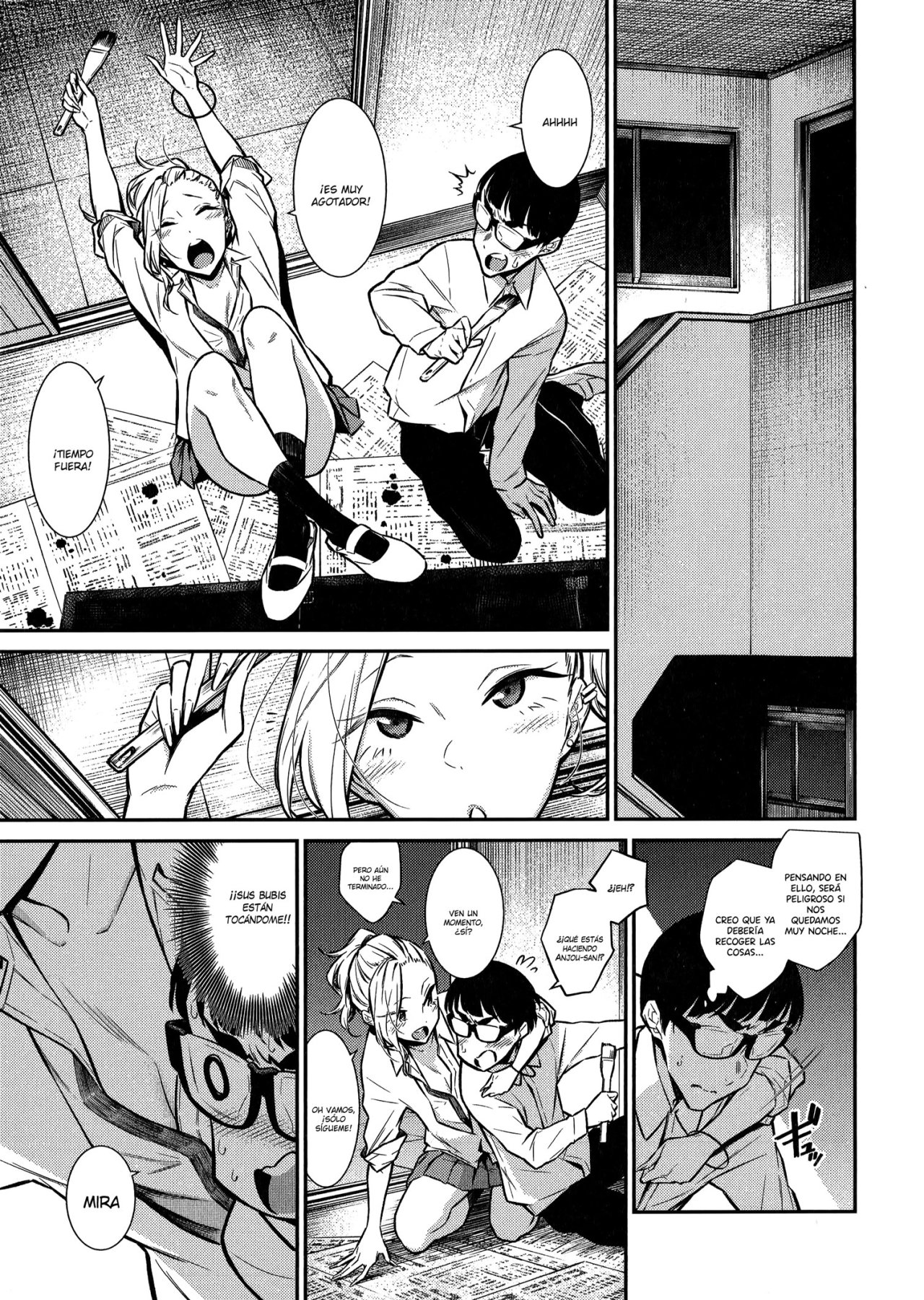 Yancha Gal no Anjou-san capítulo 36 página 8