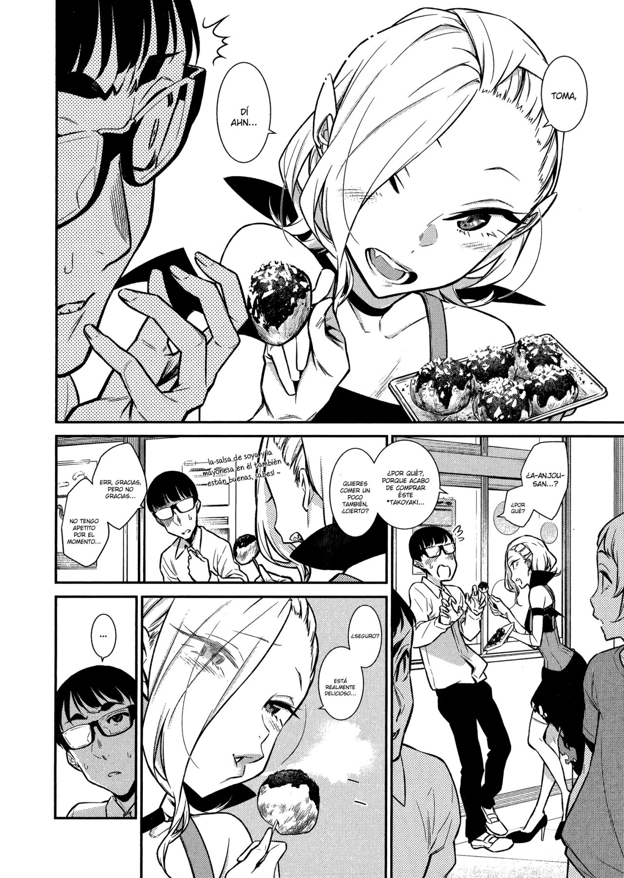 Yancha Gal no Anjou-san capítulo 38 página 4
