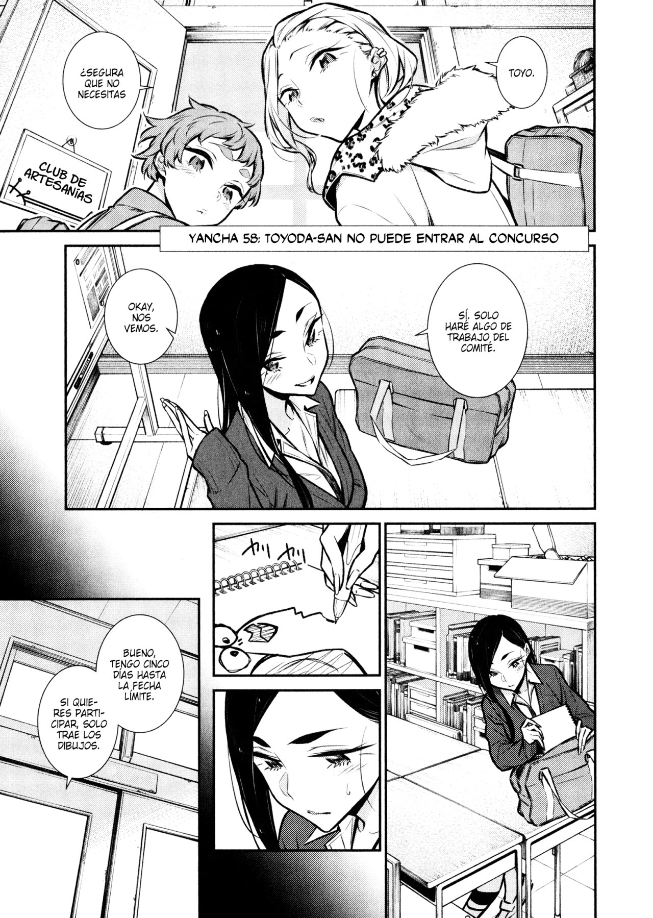 Yancha Gal no Anjou-san capítulo 58 página 2