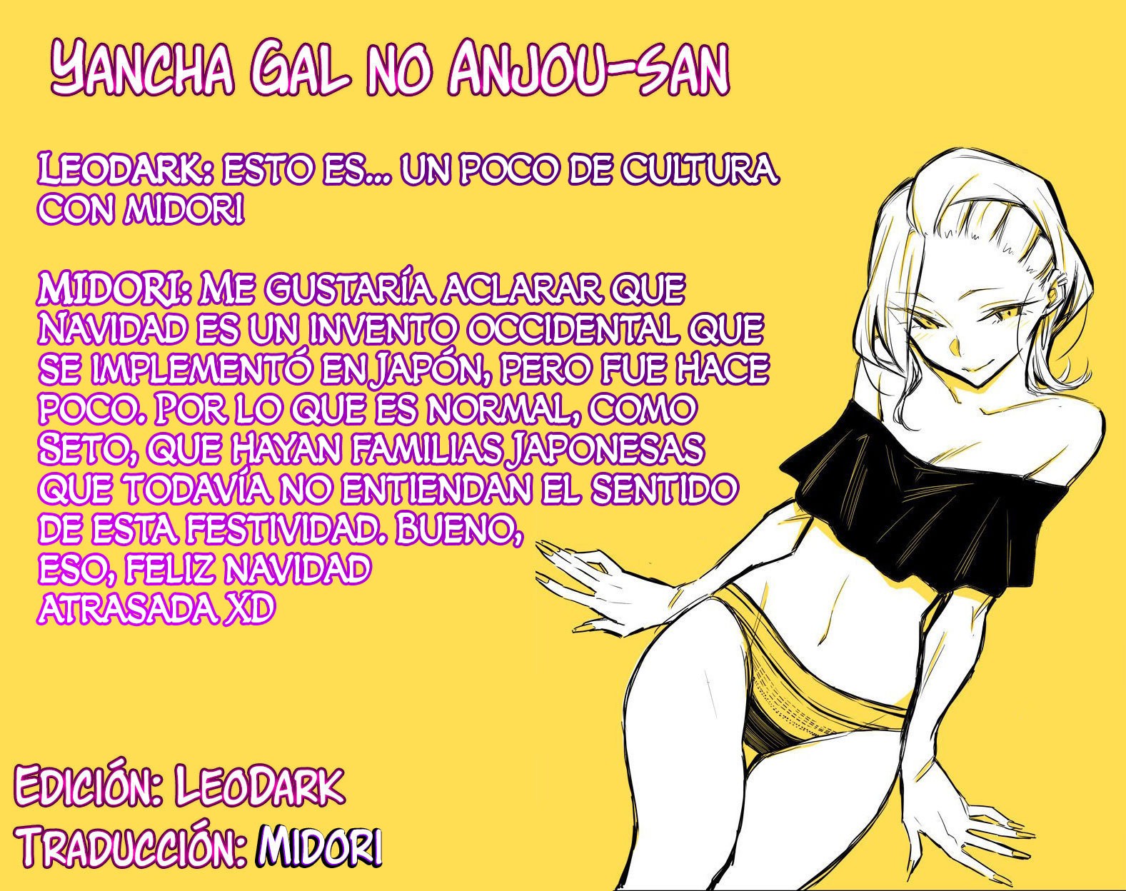 Yancha Gal no Anjou-san capítulo 60 página 13