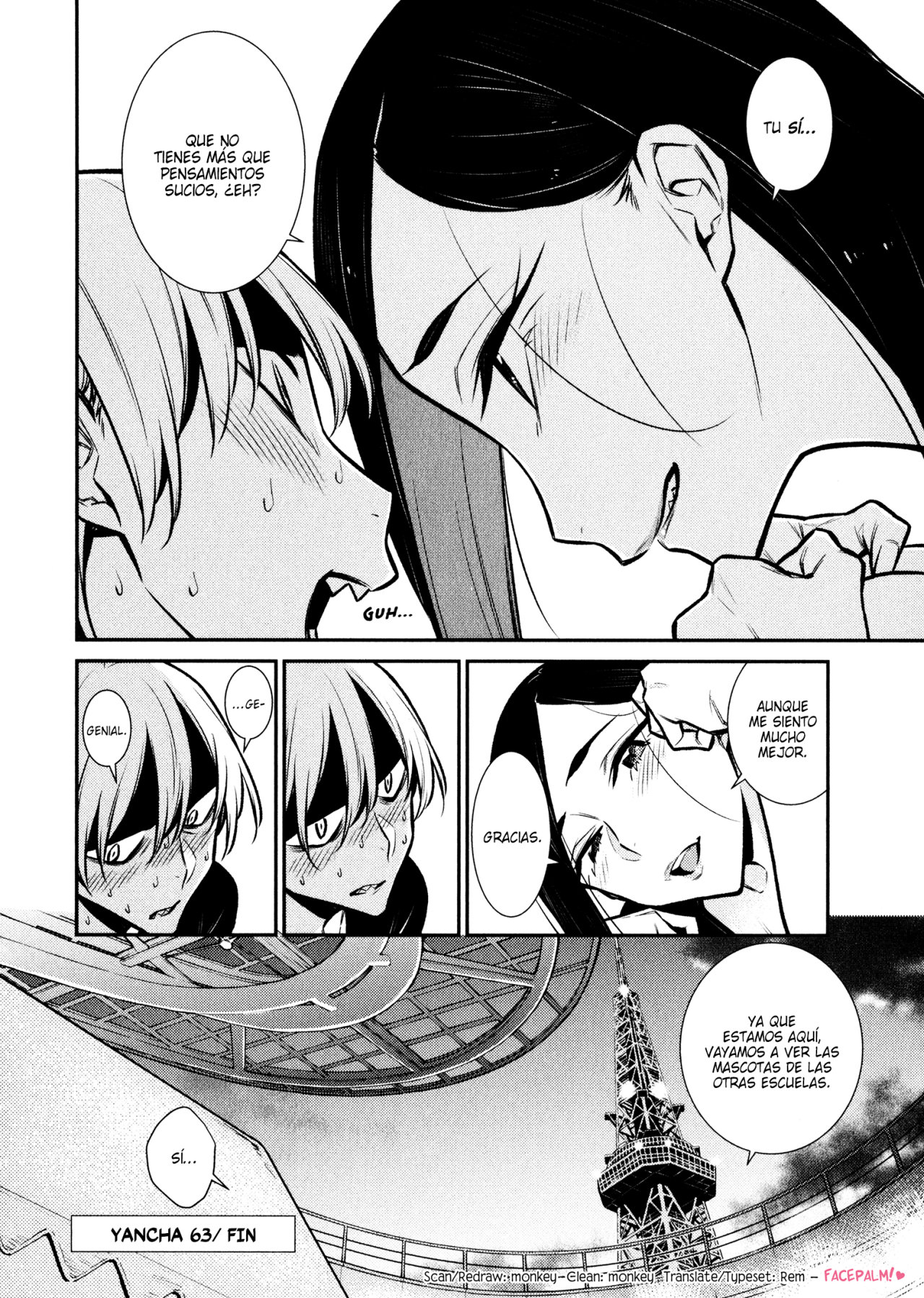 Yancha Gal no Anjou-san capítulo 63 página 18
