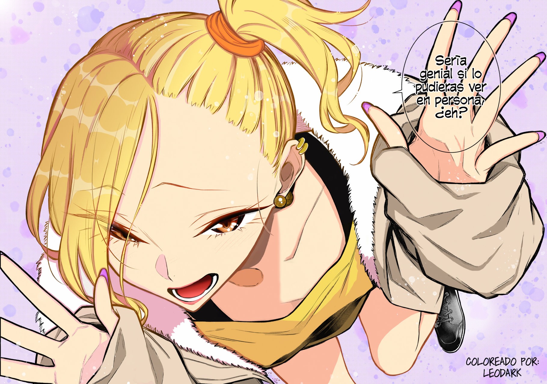 Yancha Gal no Anjou-san capítulo 72 página 16