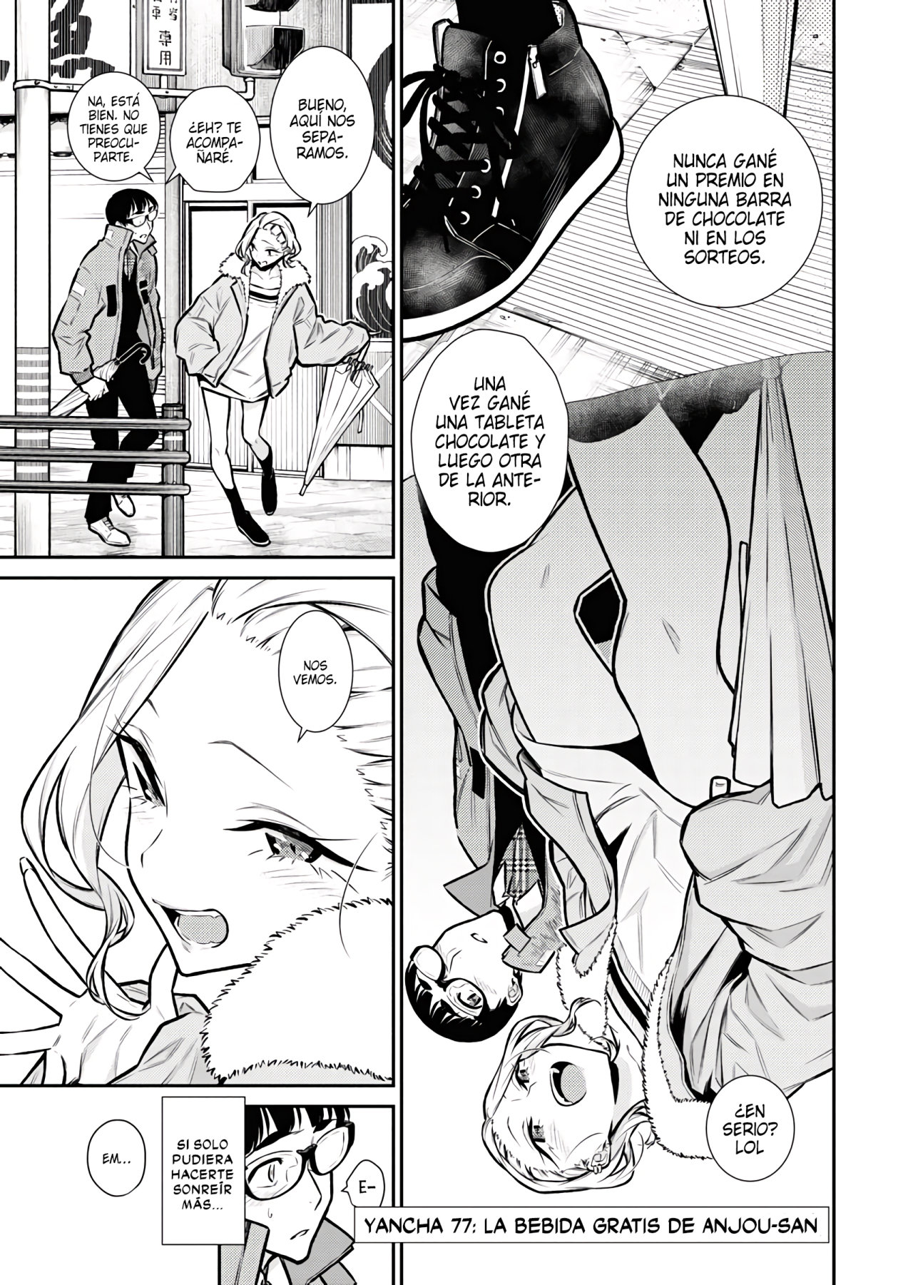 Yancha Gal no Anjou-san capítulo 77 página 2