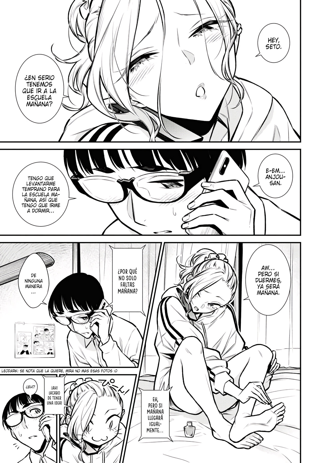 Yancha Gal no Anjou-san capítulo 78 página 2