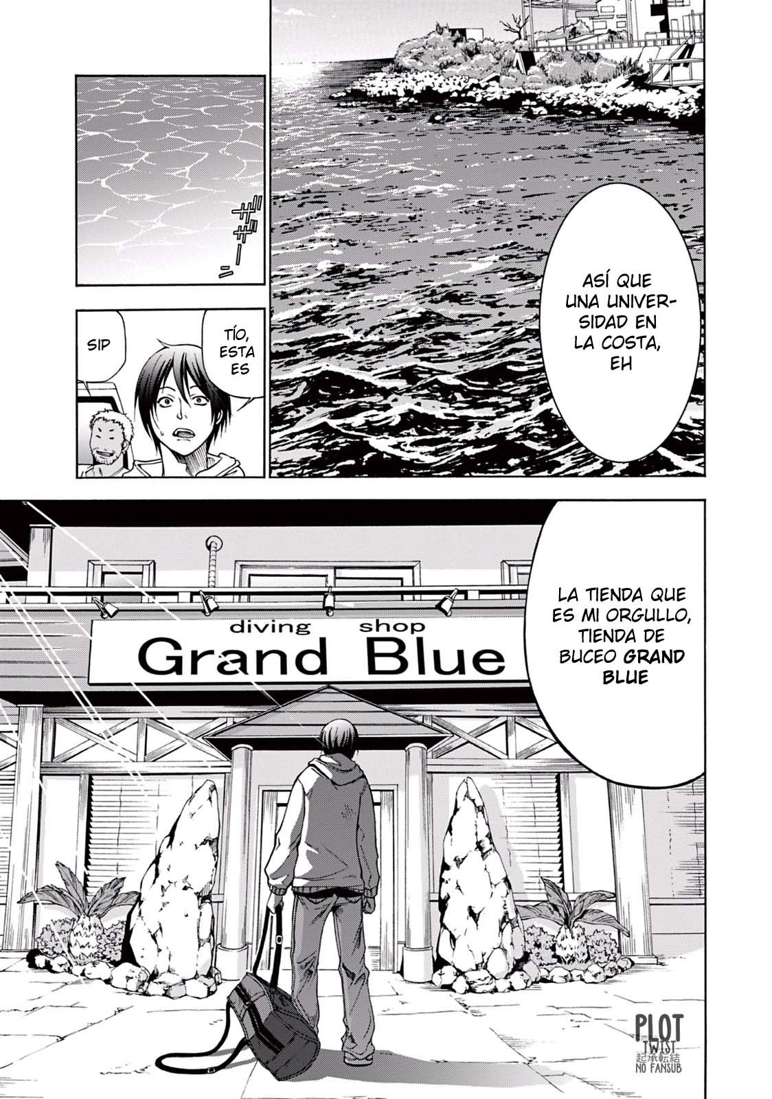 Grand Blue capítulo 1 página 12